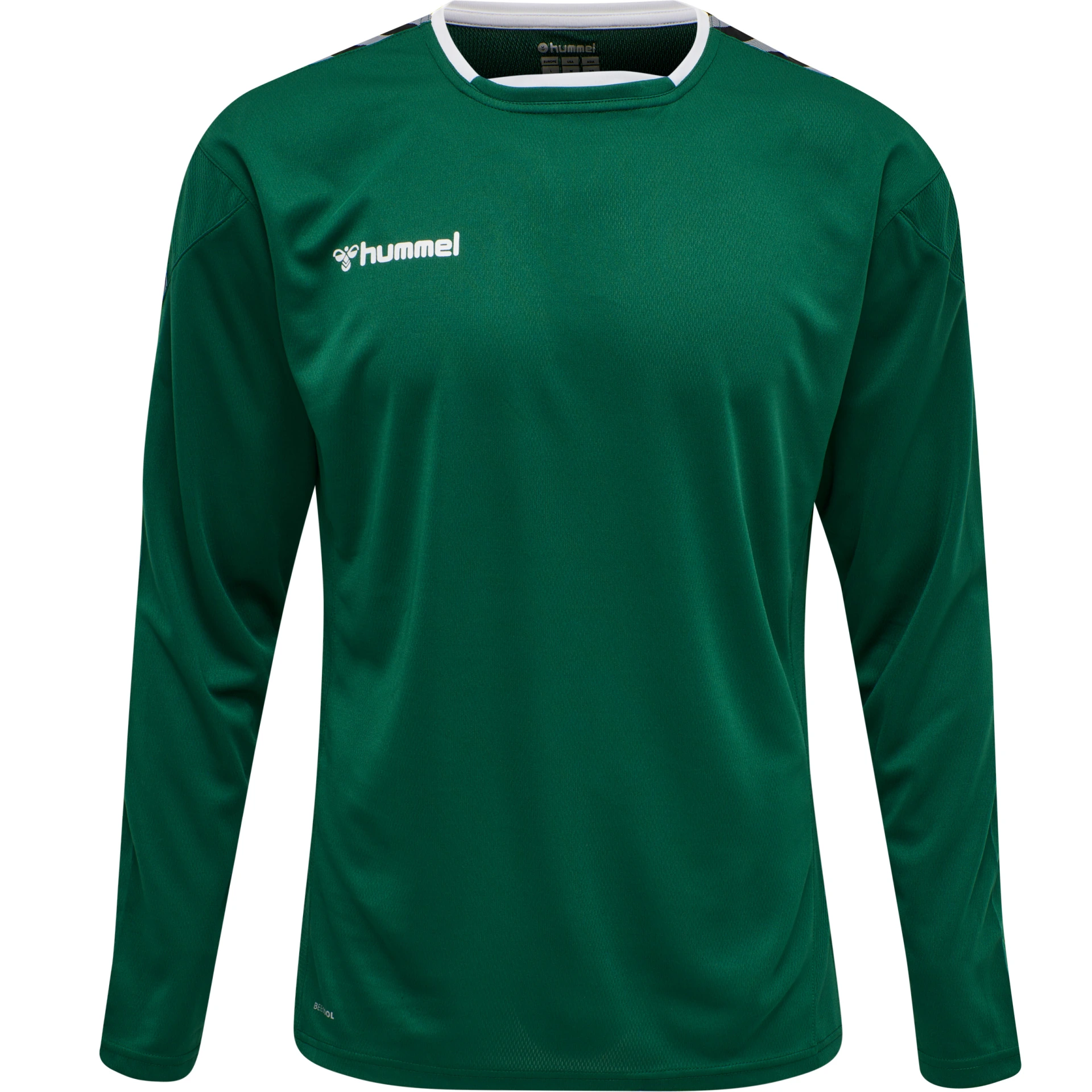 HUMMEL hmlAUTHENTIC_POLY_JERSEY_L_S 204922 6140 EVERGREEN