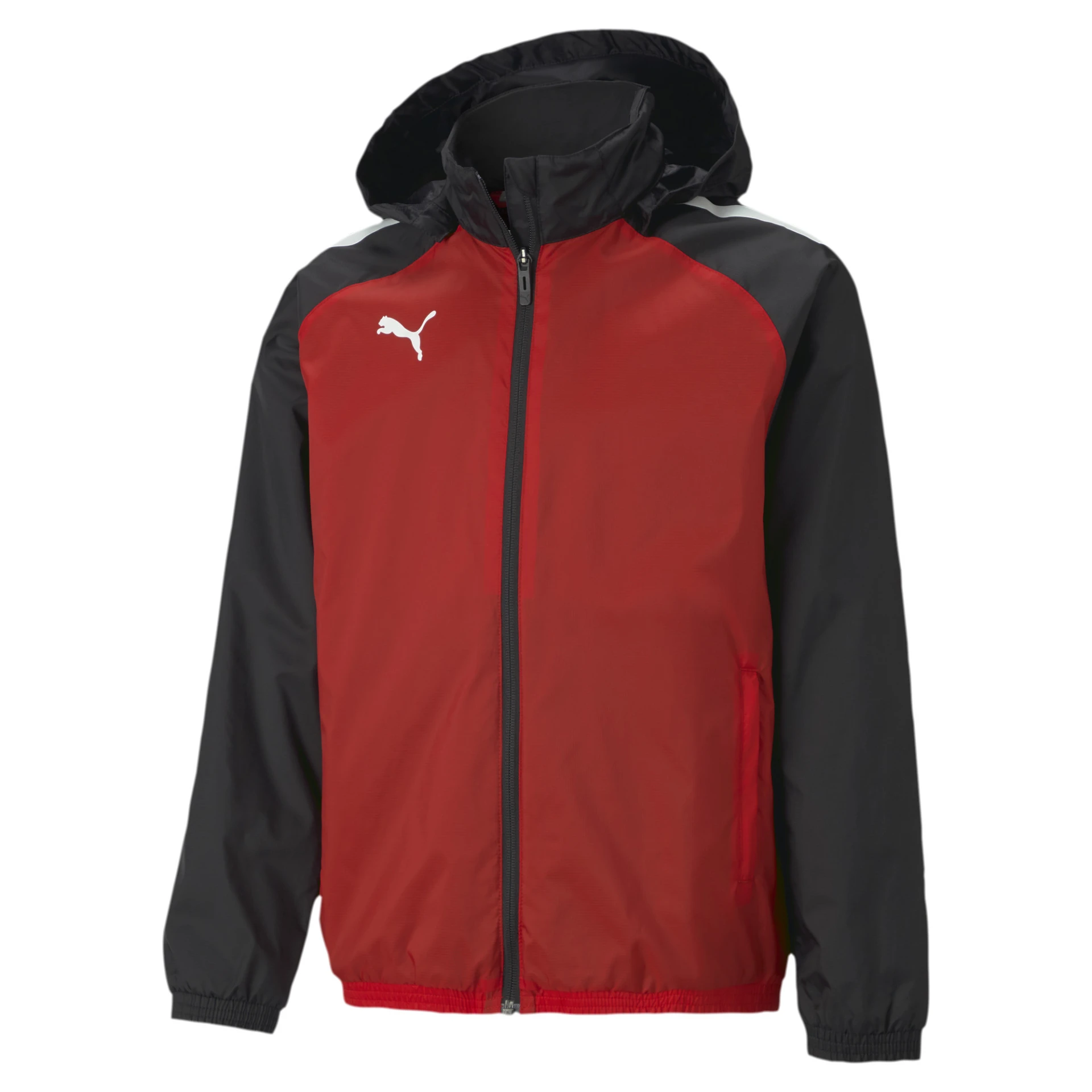 PUMA Kinder_Blouson_teamLIGA_All_Weather_Jkt_J A4T005657246 001 PUMA RED-PUMA BLACK