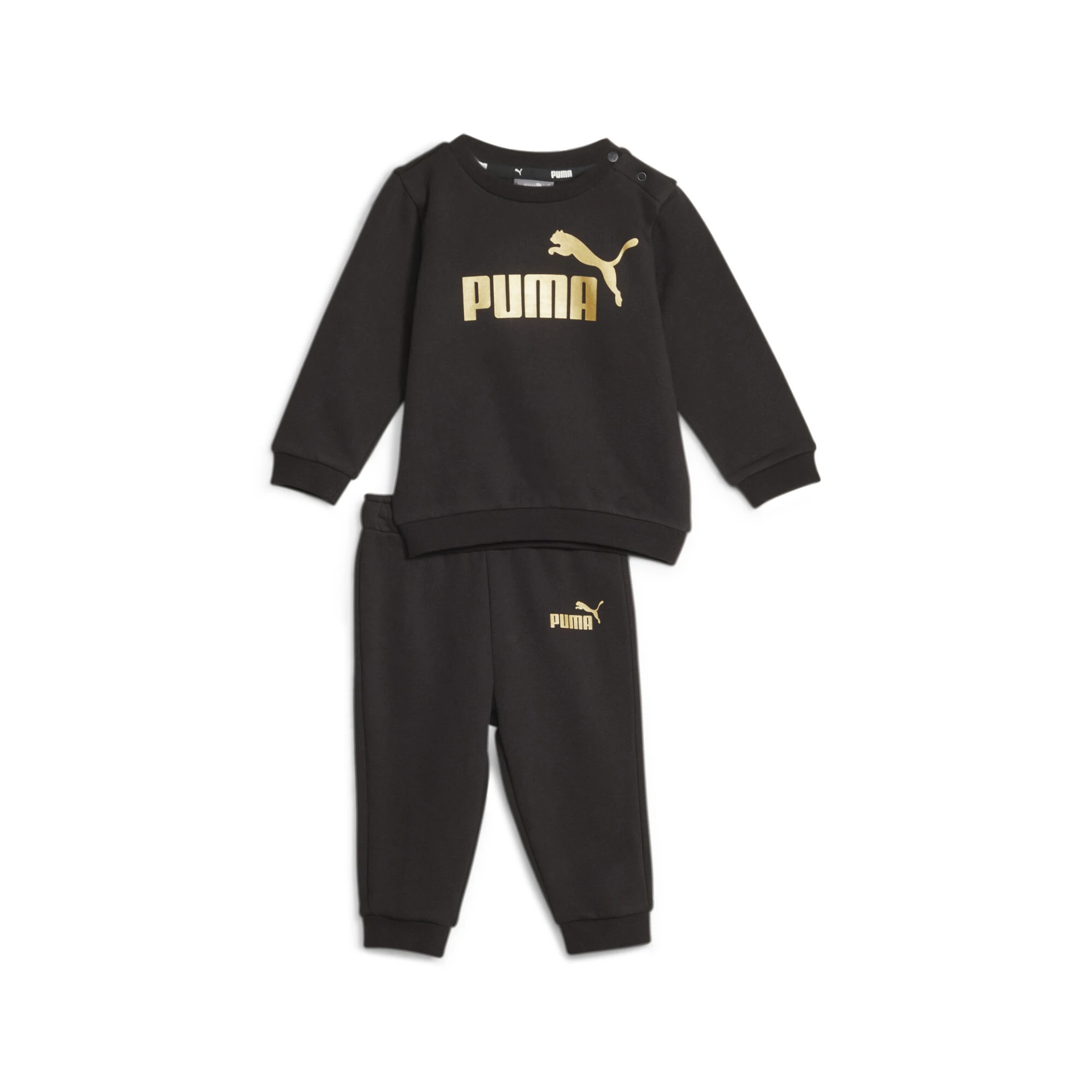 PUMA MINICATS_ESS_Crew_Jogger_FL 677881 001 PUMA BLACK