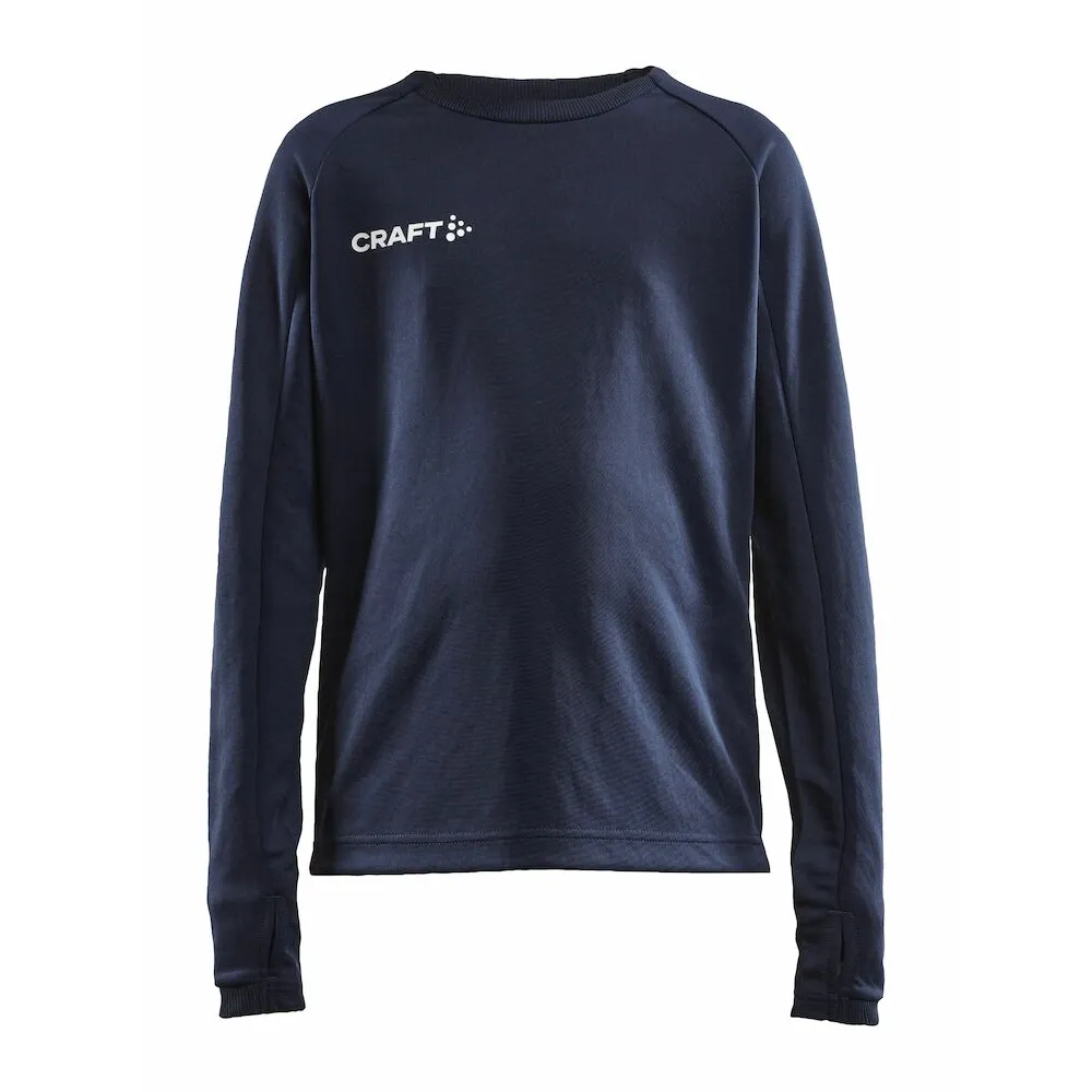 CRAFT Evolve_Crew_Neck_JR 1910162 390000 NAVY