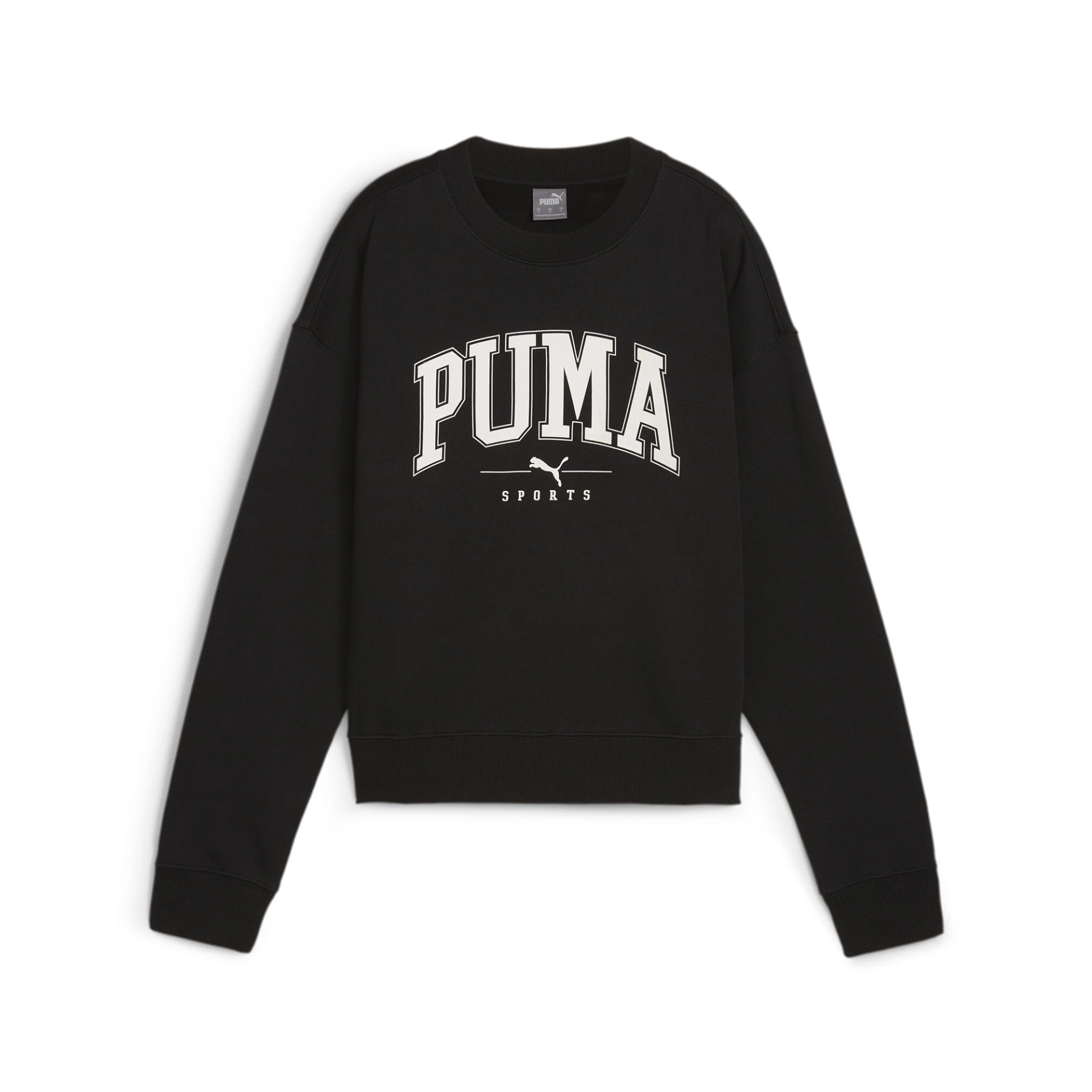 PUMA SQUAD_Crew_FL 681539 001 PUMA Black