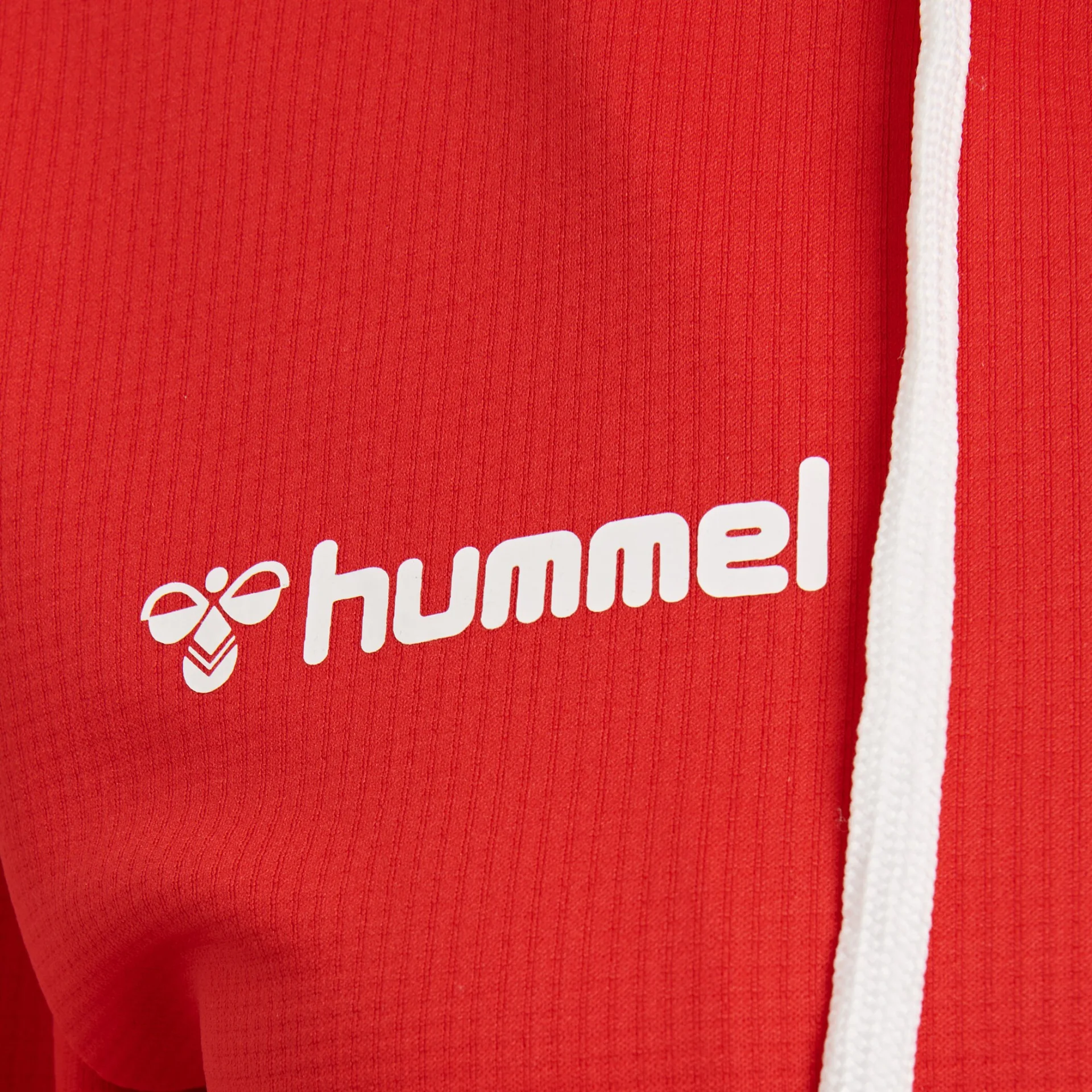 HUMMEL Damen_Kapuzensweat_hmlAUTHENTIC_POLY_ZIP 204939 3062 TRUE RED