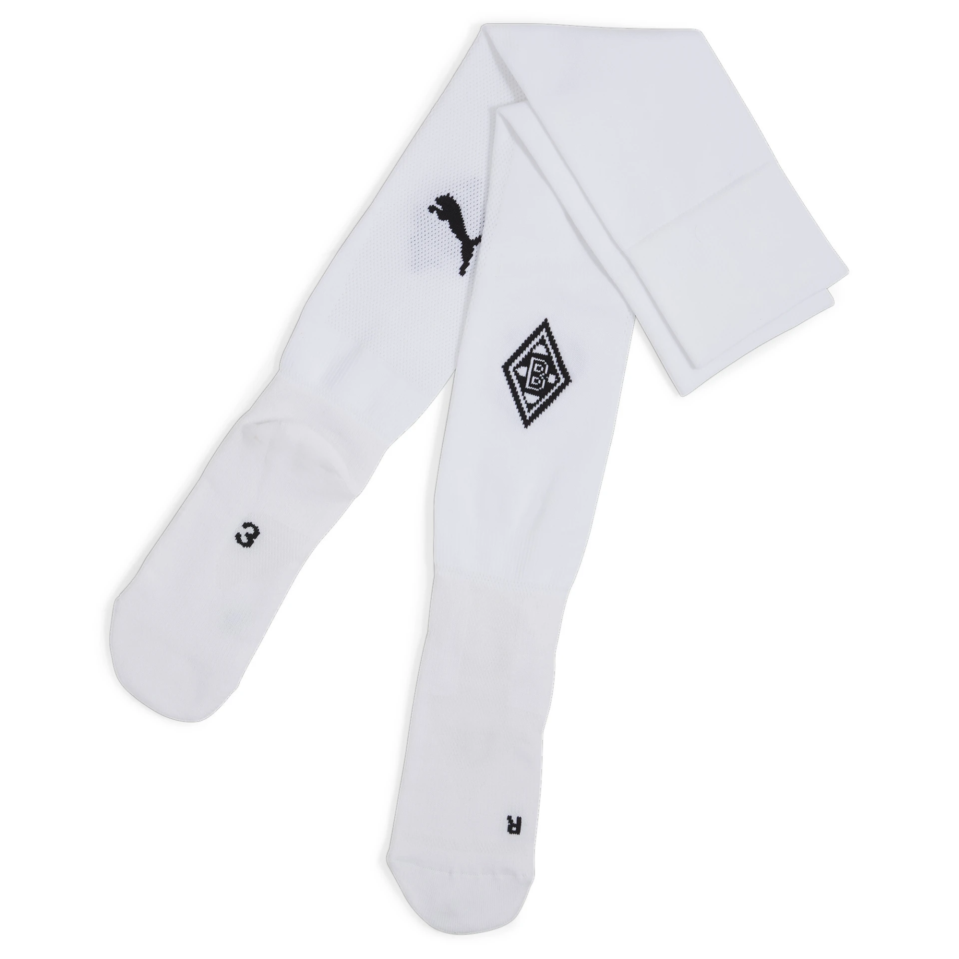 PUMA Team_BMG_Plain_Socks_Replica 774888 006 PUMA White-PUMA Black