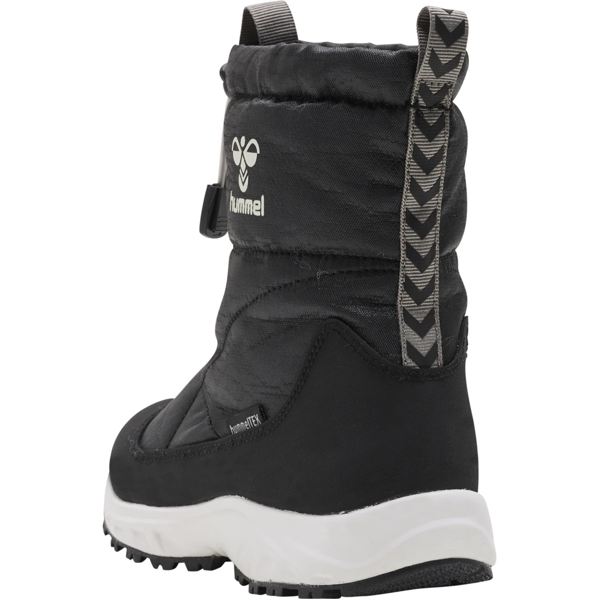 HUMMEL ROOT_PUFFER_BOOT_RECYCLED_TEX_JR 215406 2001 BLACK