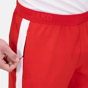 JAKO Herren_Sporthose_Freizeithose_Power A4T023HR6523 105 rot/weiß