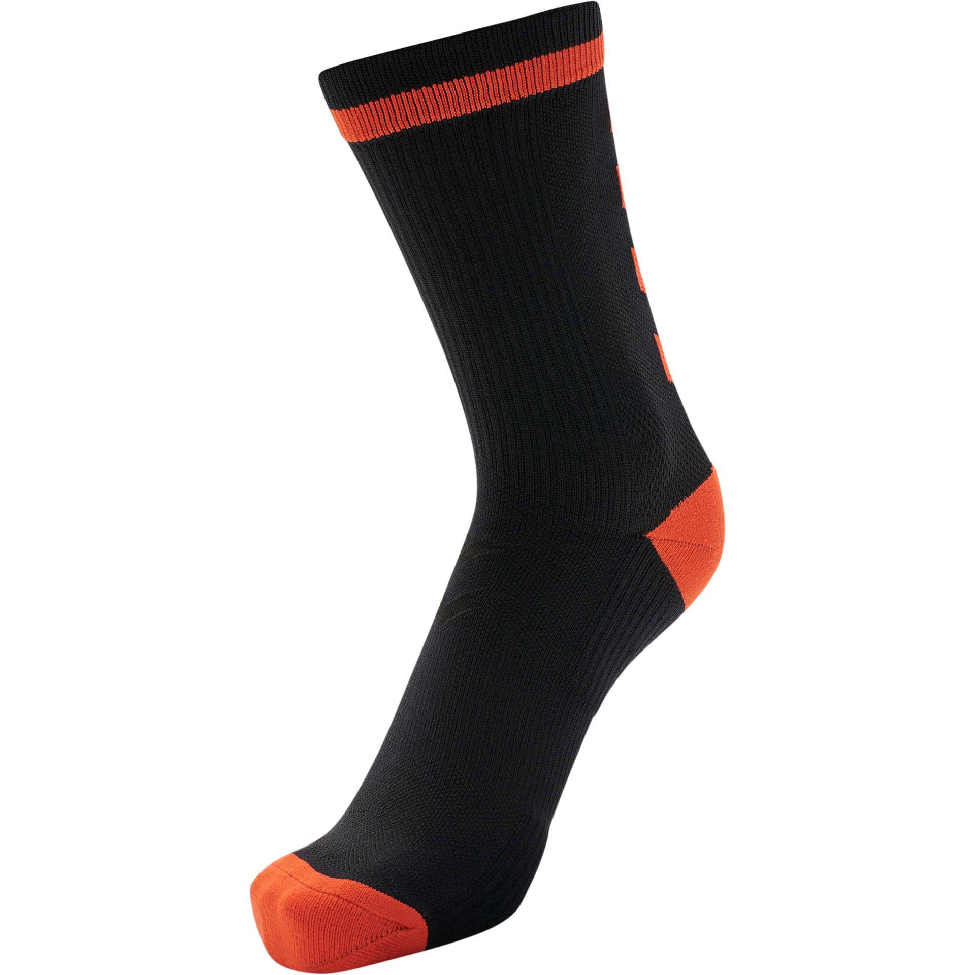 HUMMEL ELITE_INDOOR_SOCK_LOW_PA 211149 2345 BLACK/FIESTA