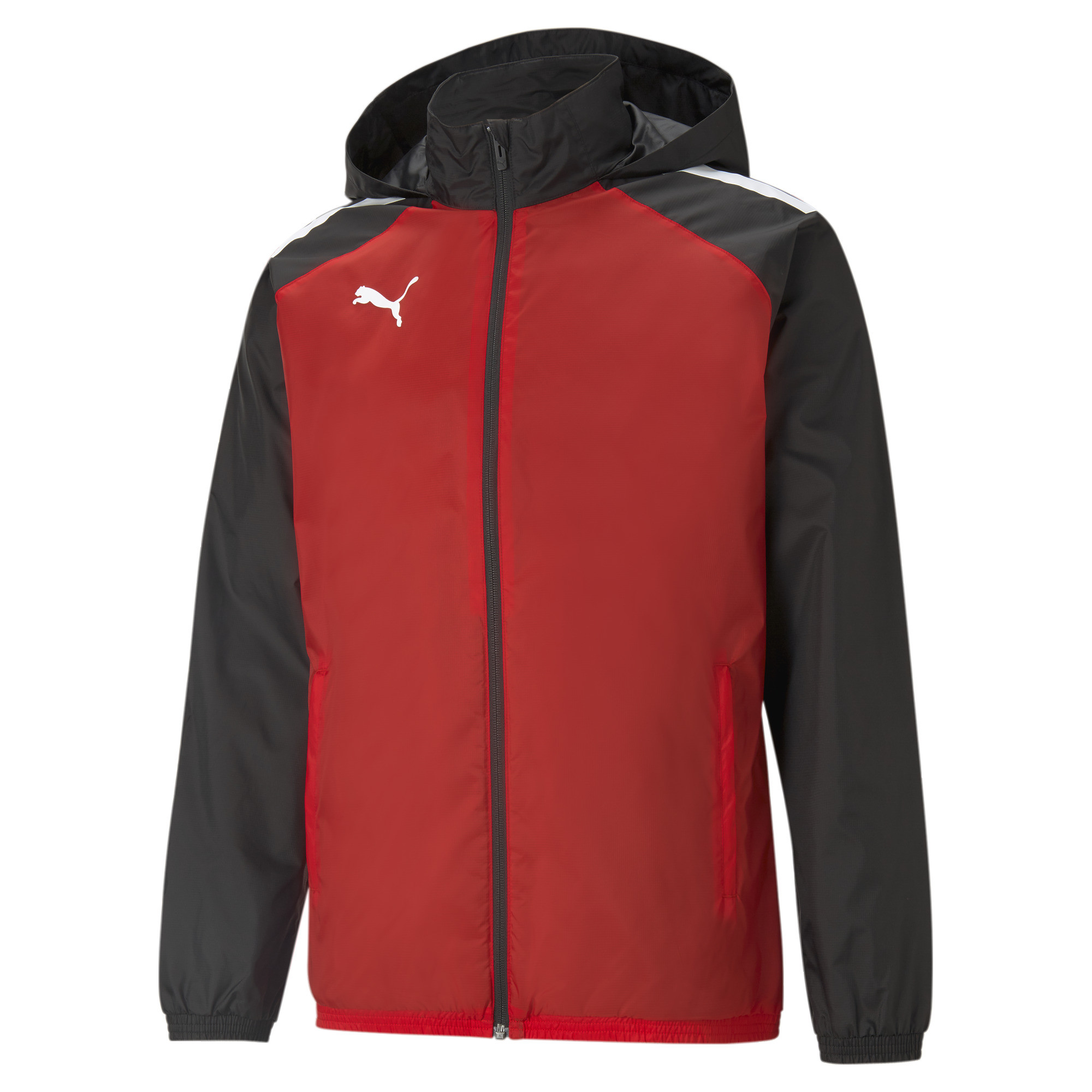 PUMA teamLIGA_All_Weather_Jacket 657245 001 PUMA RED-PUMA BLACK