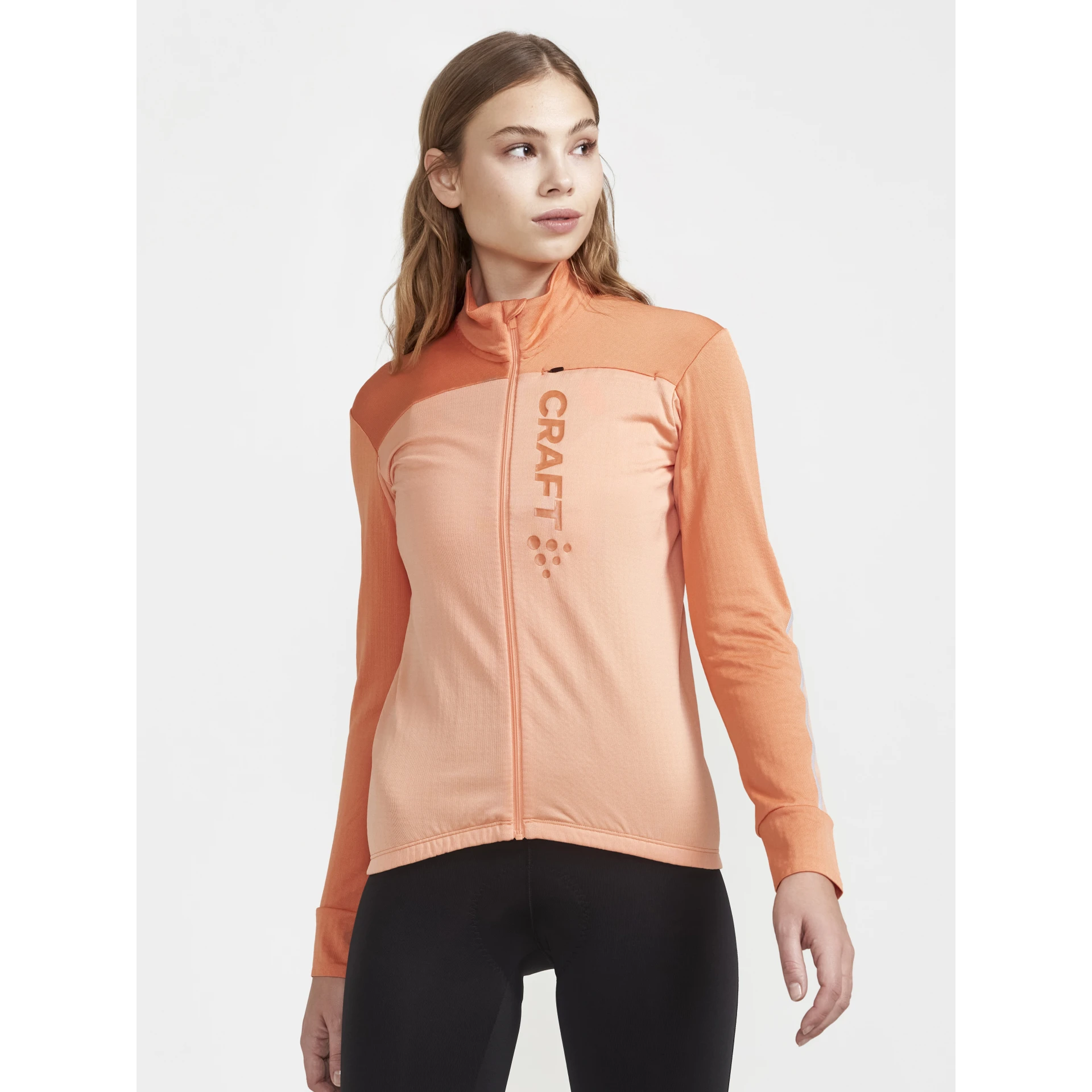 CRAFT CORE_BIKE_SUBZ_LS_JERSEY_W 1911429 716732 GLOW-RUSTY GLOW
