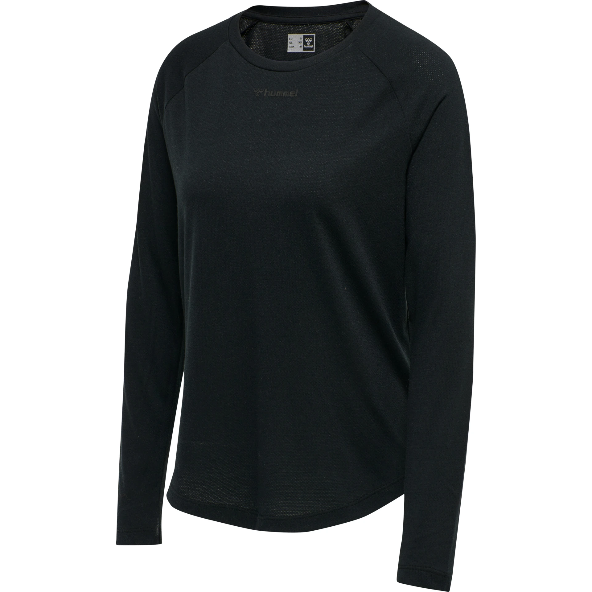 HUMMEL hmlMT_VANJA_T_SHIRT_L_S 214244 2001 BLACK