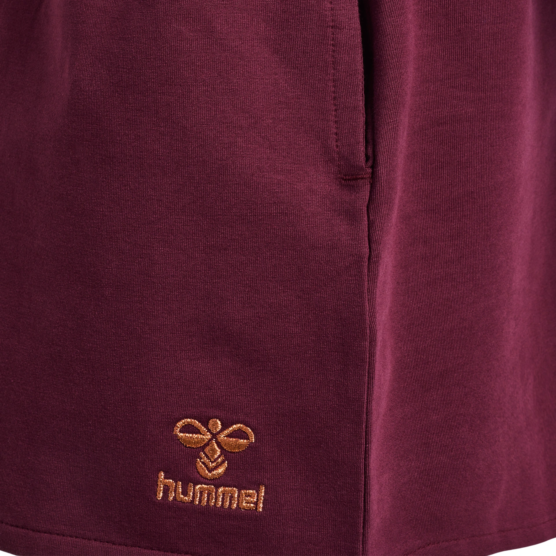 HUMMEL hmlALVILDA_ZIP_DRESS 215293 3430 WINDSOR WINE