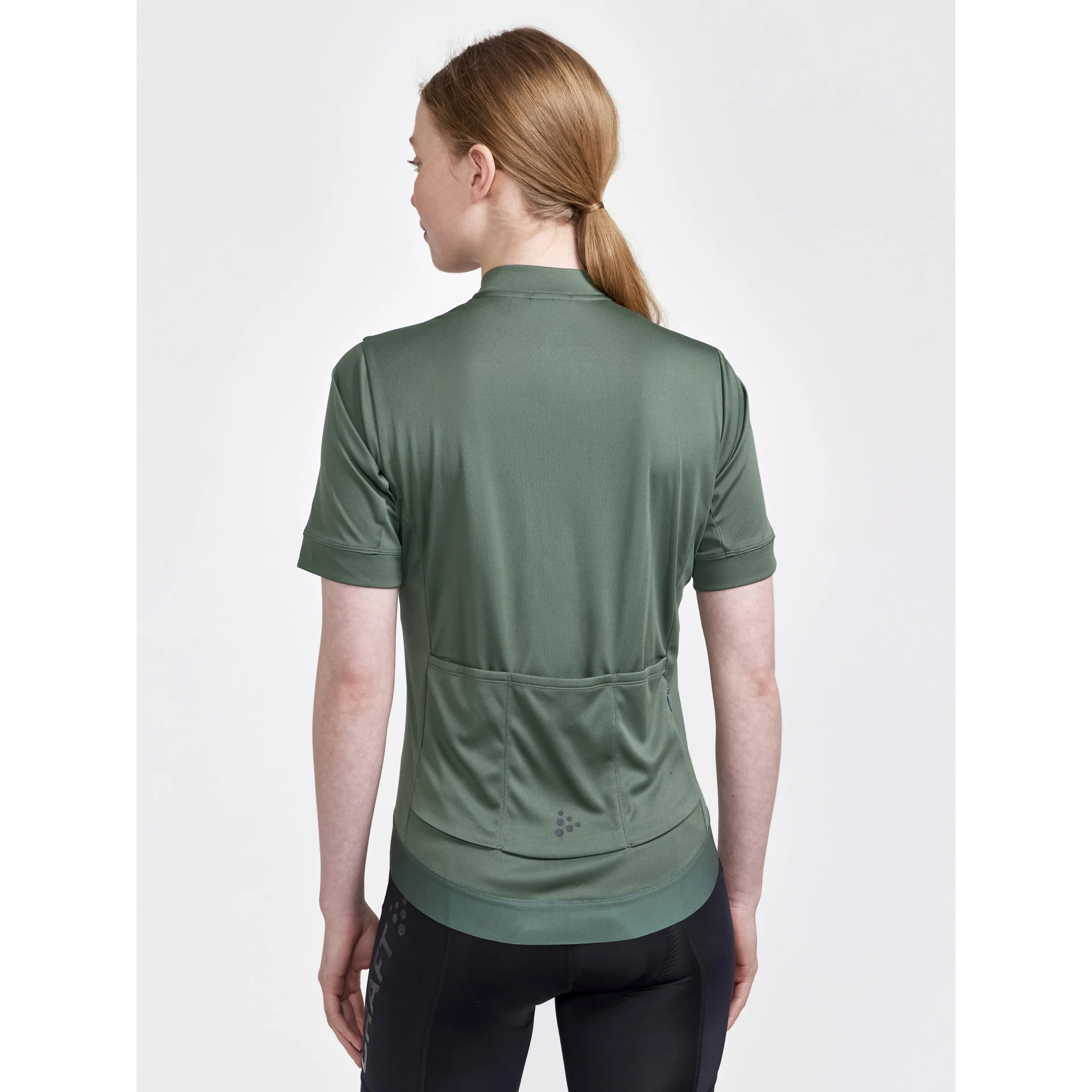 CRAFT CORE_ESSENCE_JERSEY_REGULAR_FIT_W 1913164 687000 MOSS