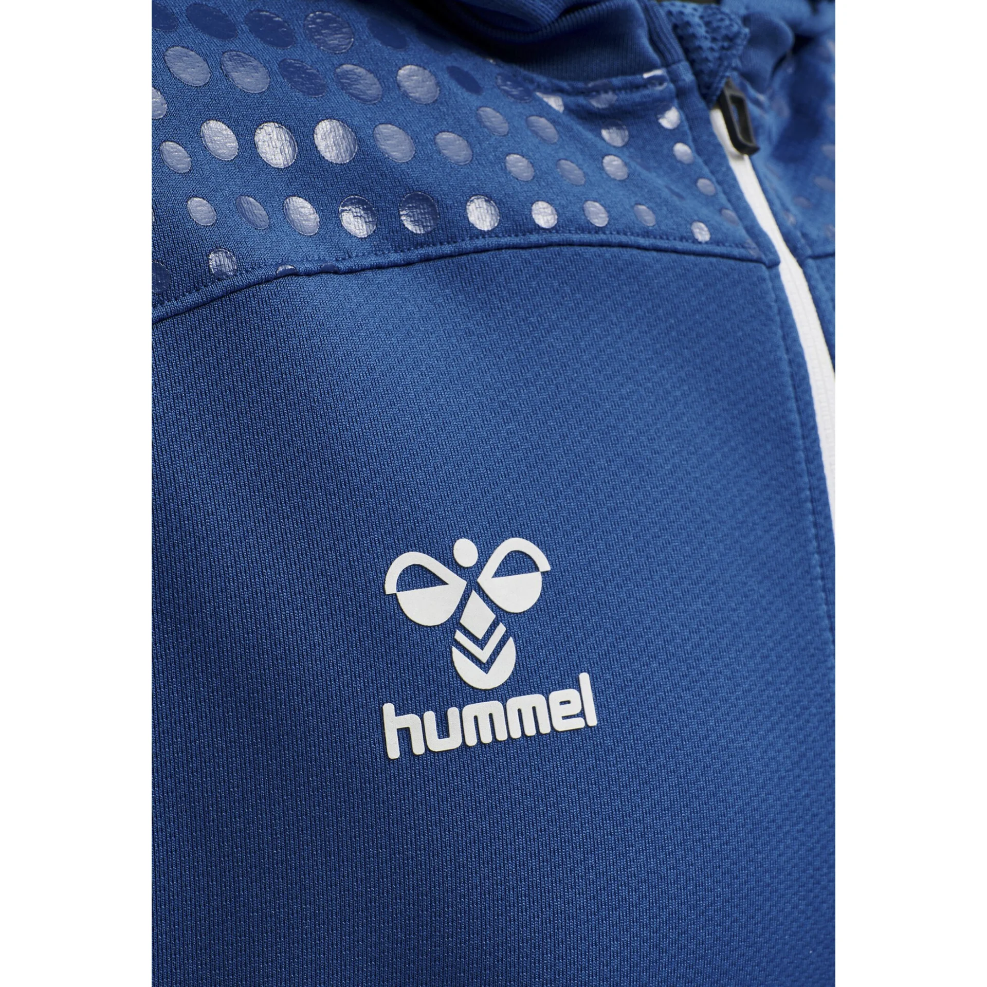 HUMMEL HUMMEL_Herren_Kapuzensweat_LEAD_ZIP_POLY_HOODIE 207411 7045 TRUE BLUE