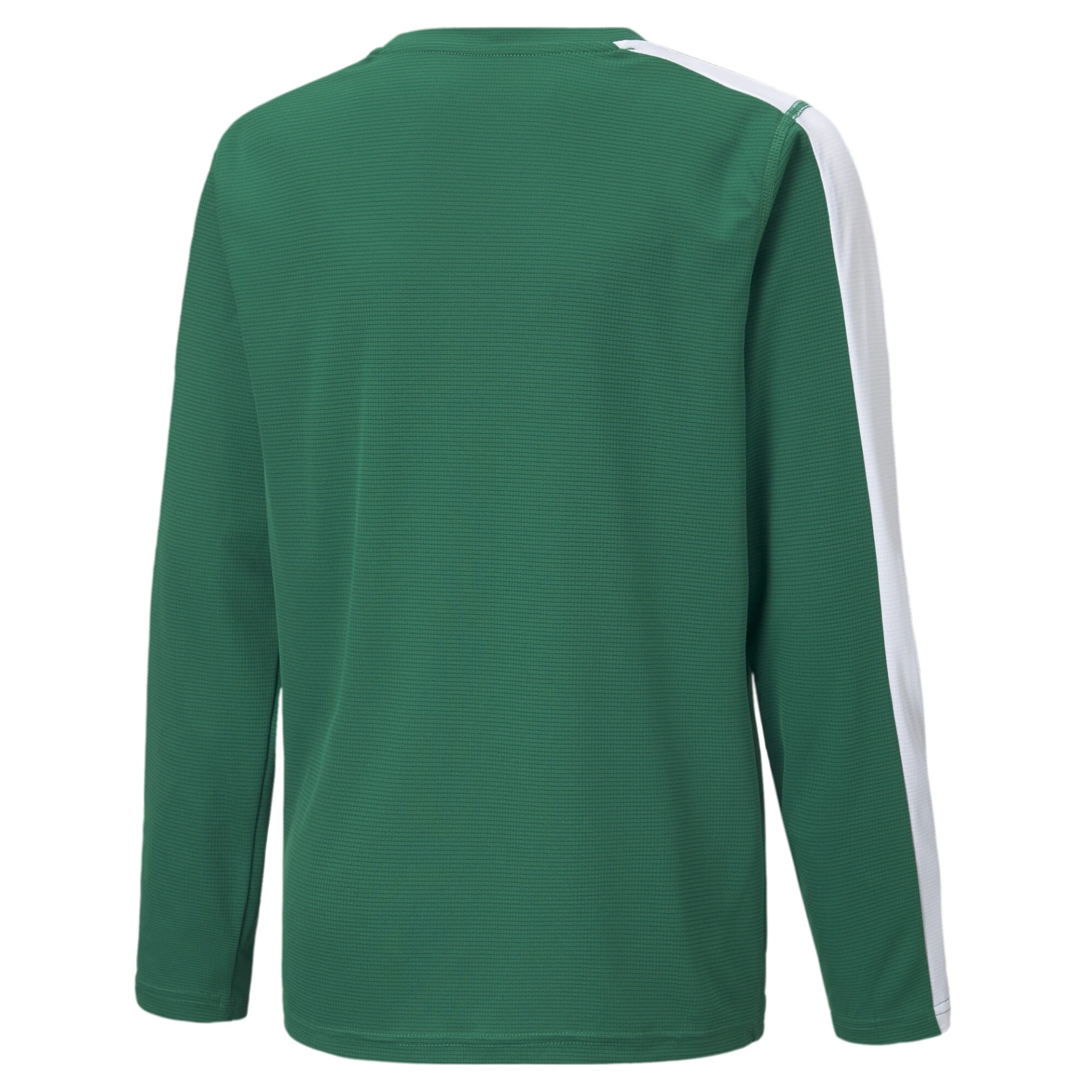 PUMA Cross_the_Line_LS_Y 519606 006 POWER GREEN-PUMA WHITE