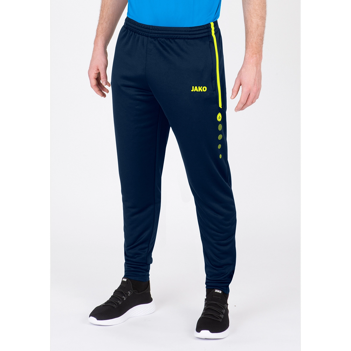 JAKO Kinder_Trainingshose_Active 8495K 89 marine/neongelb