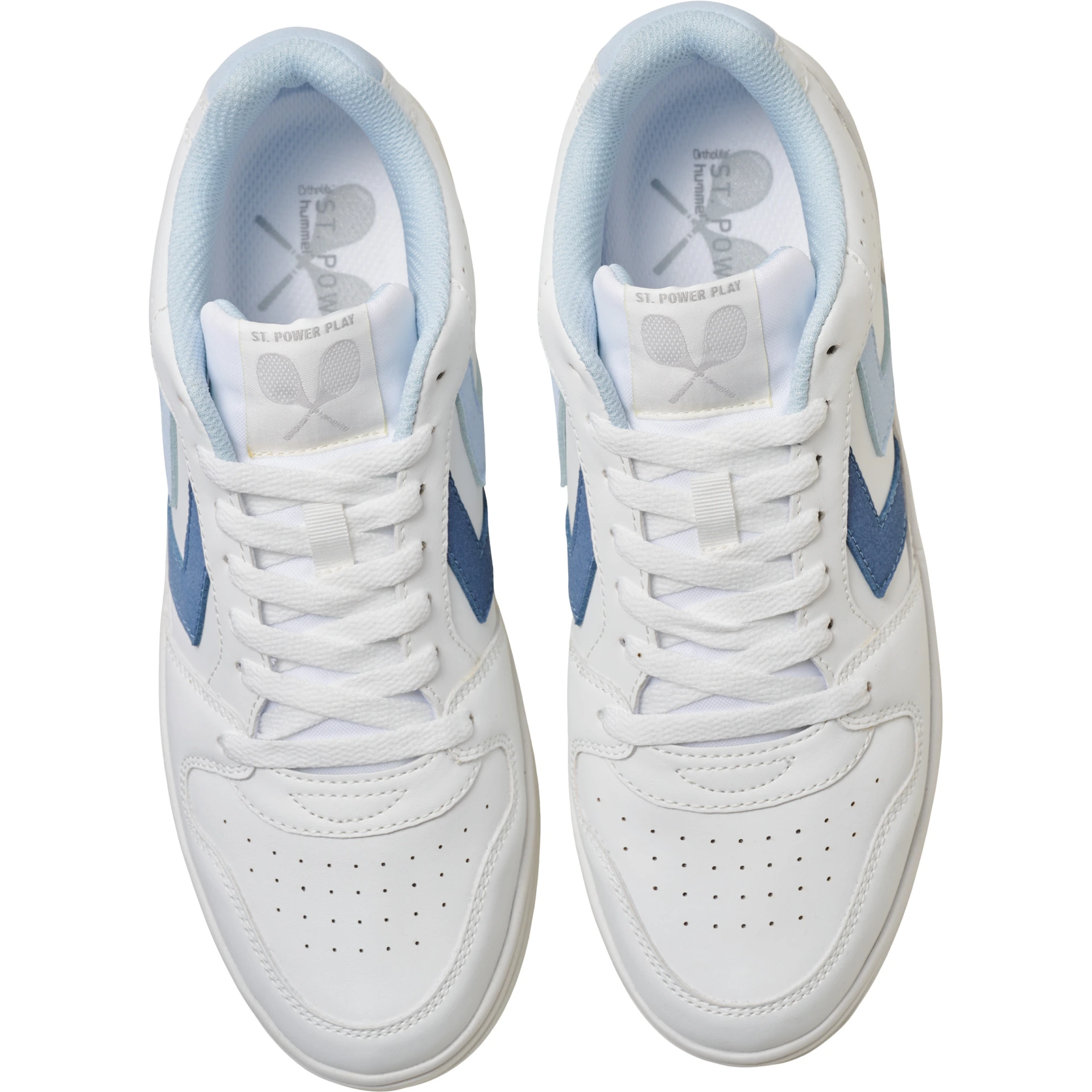 HUMMEL ST_POWER_PLAY_WMNS___WHITE_BALLAD_BLUE___36 218557 9149 WHITE/BALLAD BLUE