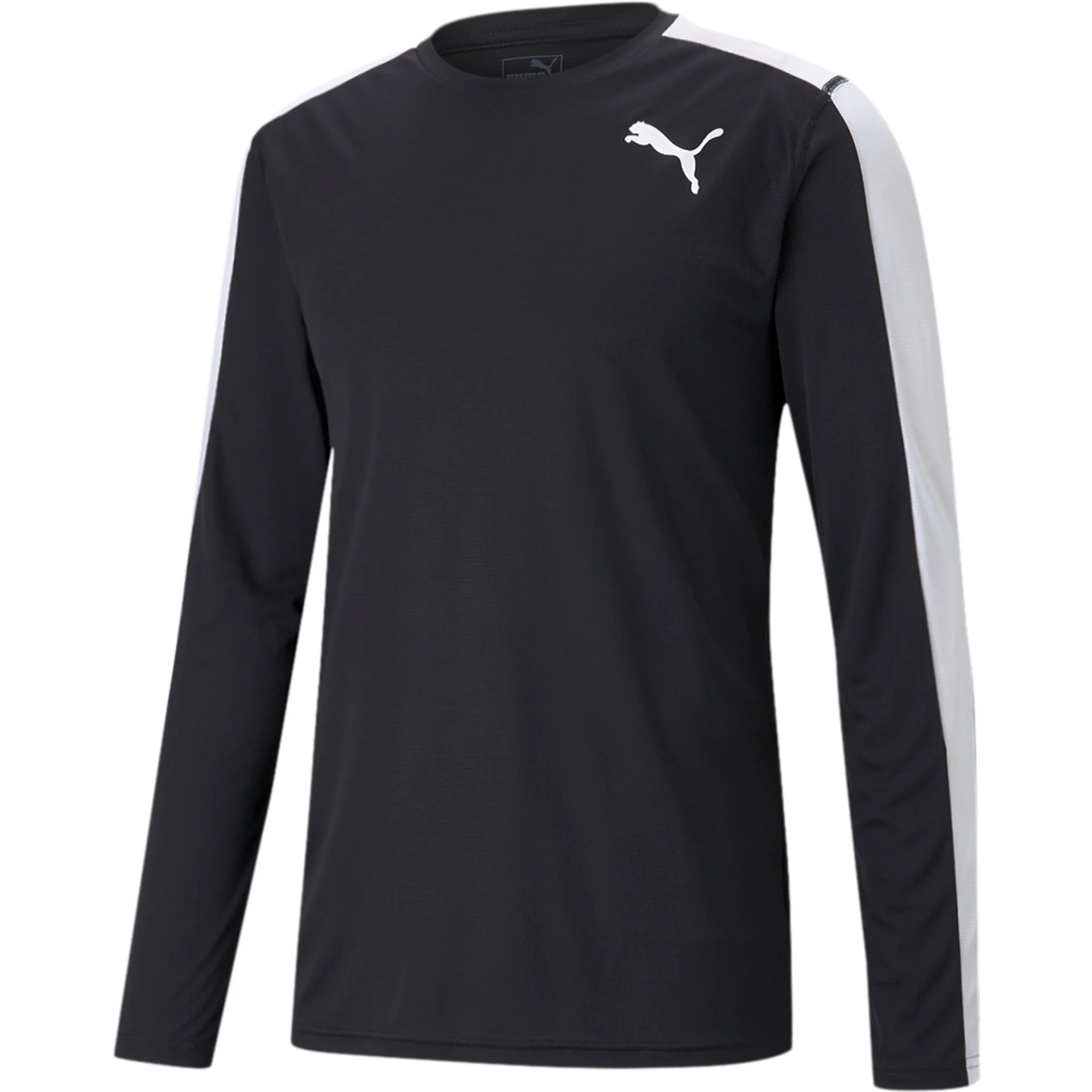 PUMA Cross_the_Line_LS_Y 519606 001 PUMA BLACK-PUMA WHITE