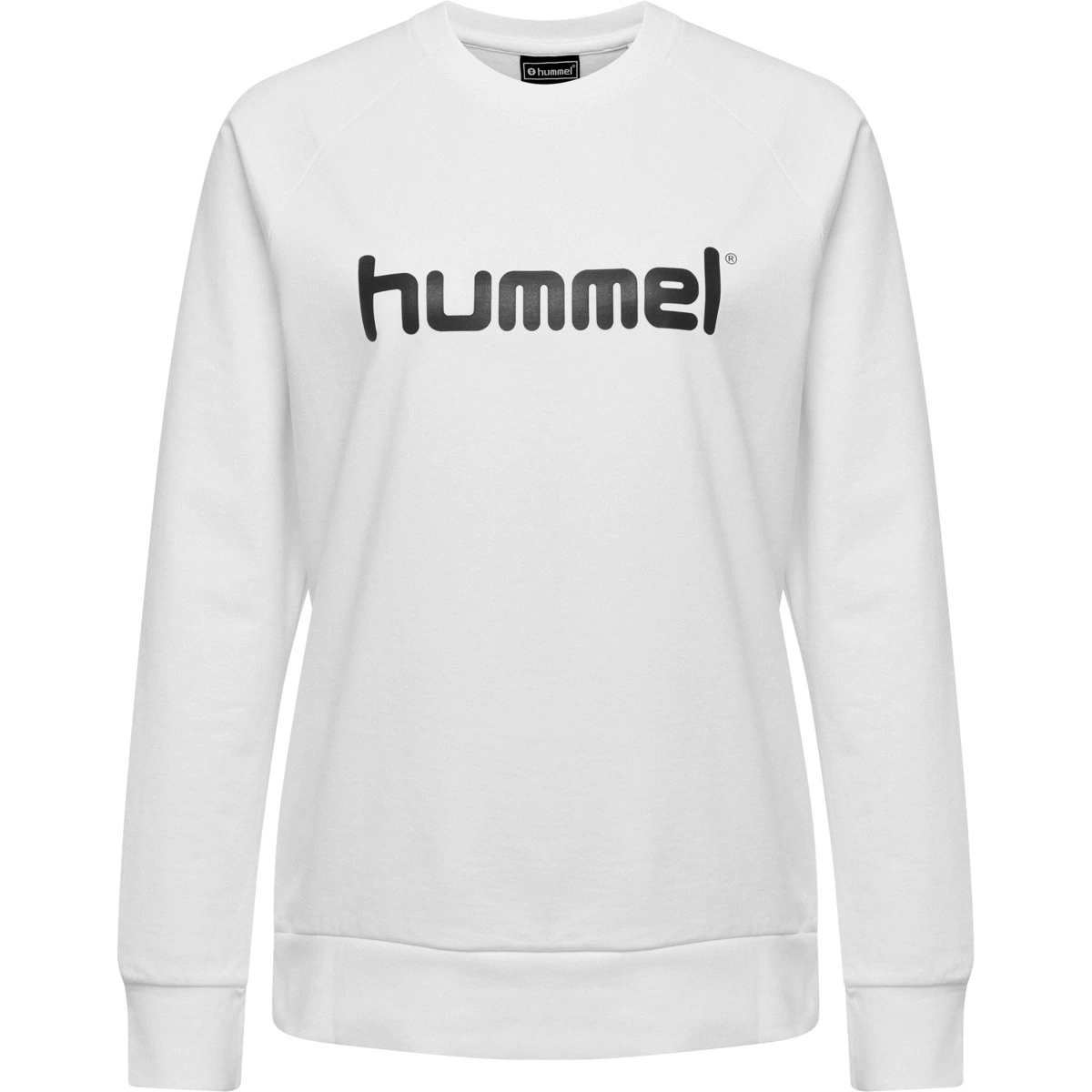 HUMMEL Damen_Sweatshirt_HMLGO_COTTON_LOGO 203519 9001 WHITE