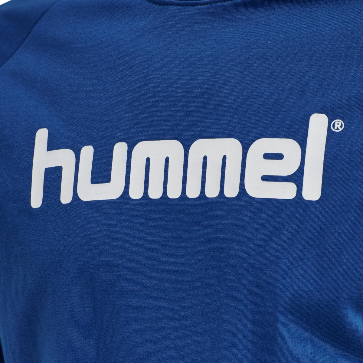 HUMMEL Damen_Sweatshirt_HMLGO_COTTON_LOGO 203519 7045 TRUE BLUE