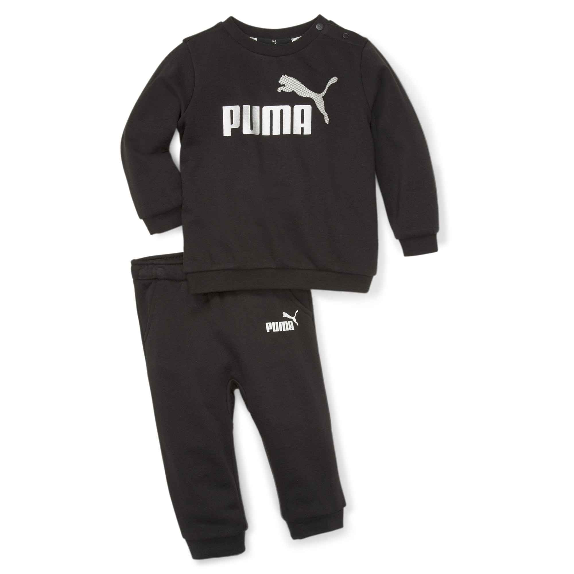 PUMA Minicats_ESS_plus_Crew_Jogger_FL 673353 001 PUMA BLACK