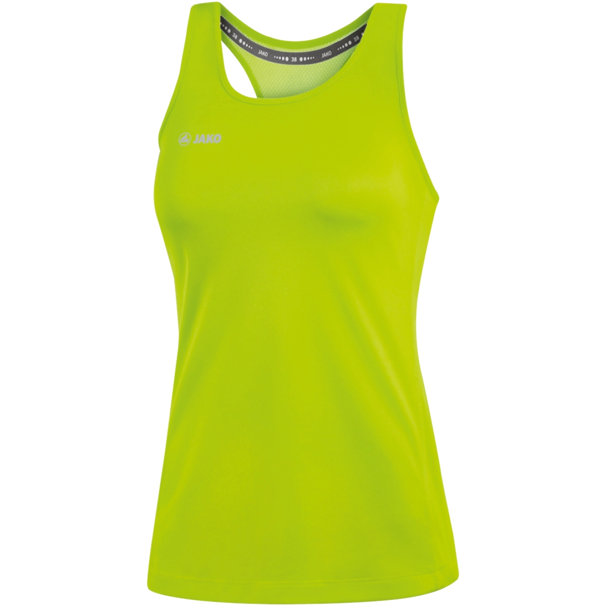 JAKO Running___Textil___Singlets_Run_20_Tanktop_Running_Damen JAKO Running___Textil___Singlets_Run_20_Tanktop_Running_Damen 6075D 25 neongrün