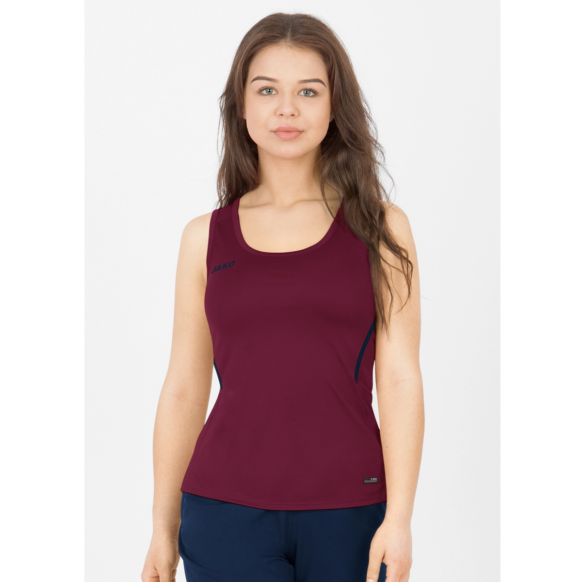 JAKO Tanktop_Challenge 6021D 132 maroon/marine
