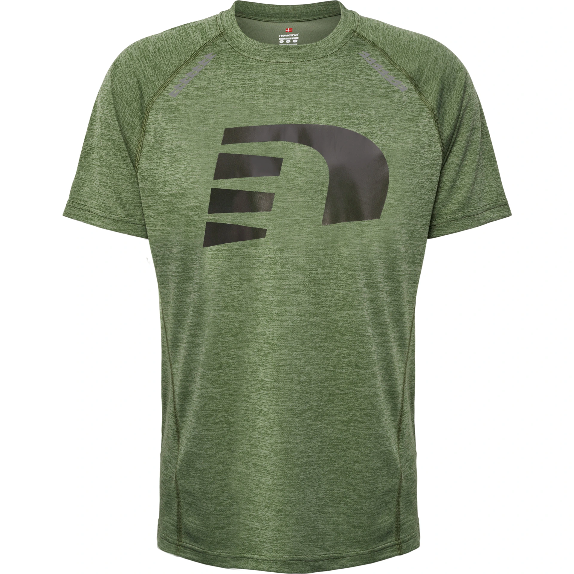 NEWLINE nwlORLANDO_T_SHIRT_S_S_MEN___FOUR_LEAF_CLOVER_MELANGE___2XL 510301 6091 FOUR LEAF CLOVER MELANGE