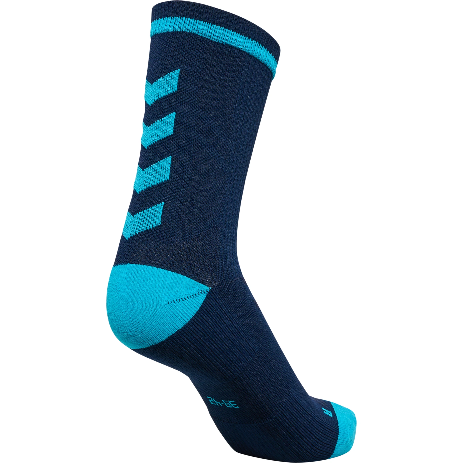 HUMMEL ELITE_INDOOR_SOCK_LOW_PA 211149 8553 BLACK IRIS/ATOMIC BLUE