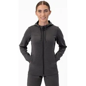 JAKO Damen_Kapuzenjacke_Premium_Basics A4T023DA6829D 21 anthrazit meliert