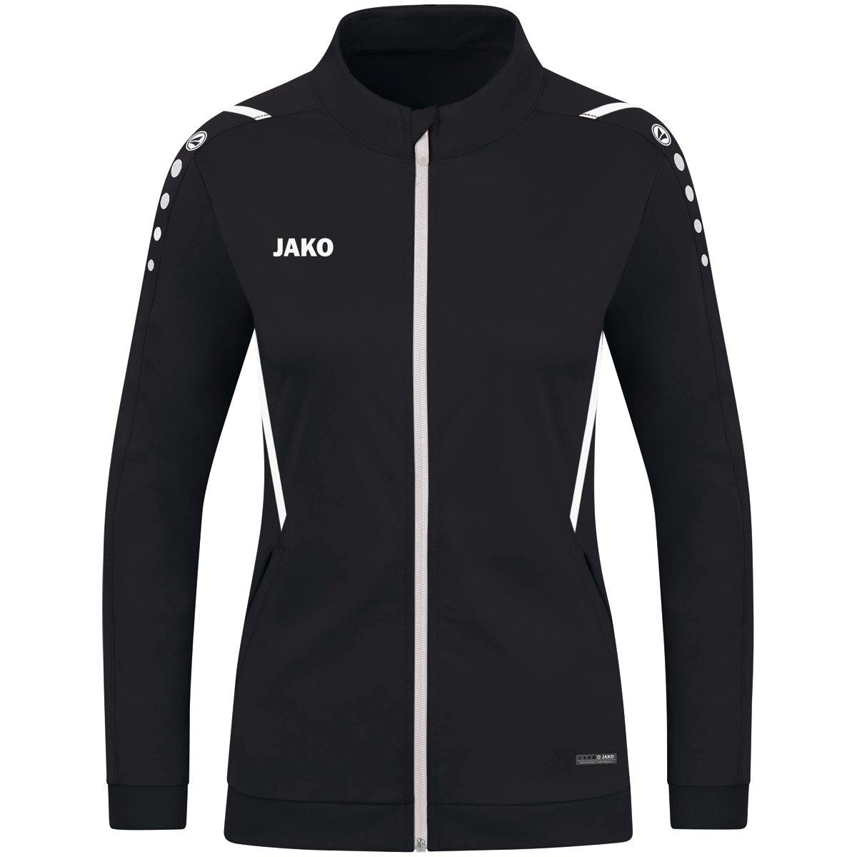 JAKO Polyesterjacke_Challenge 9321K 802 schwarz/weiß