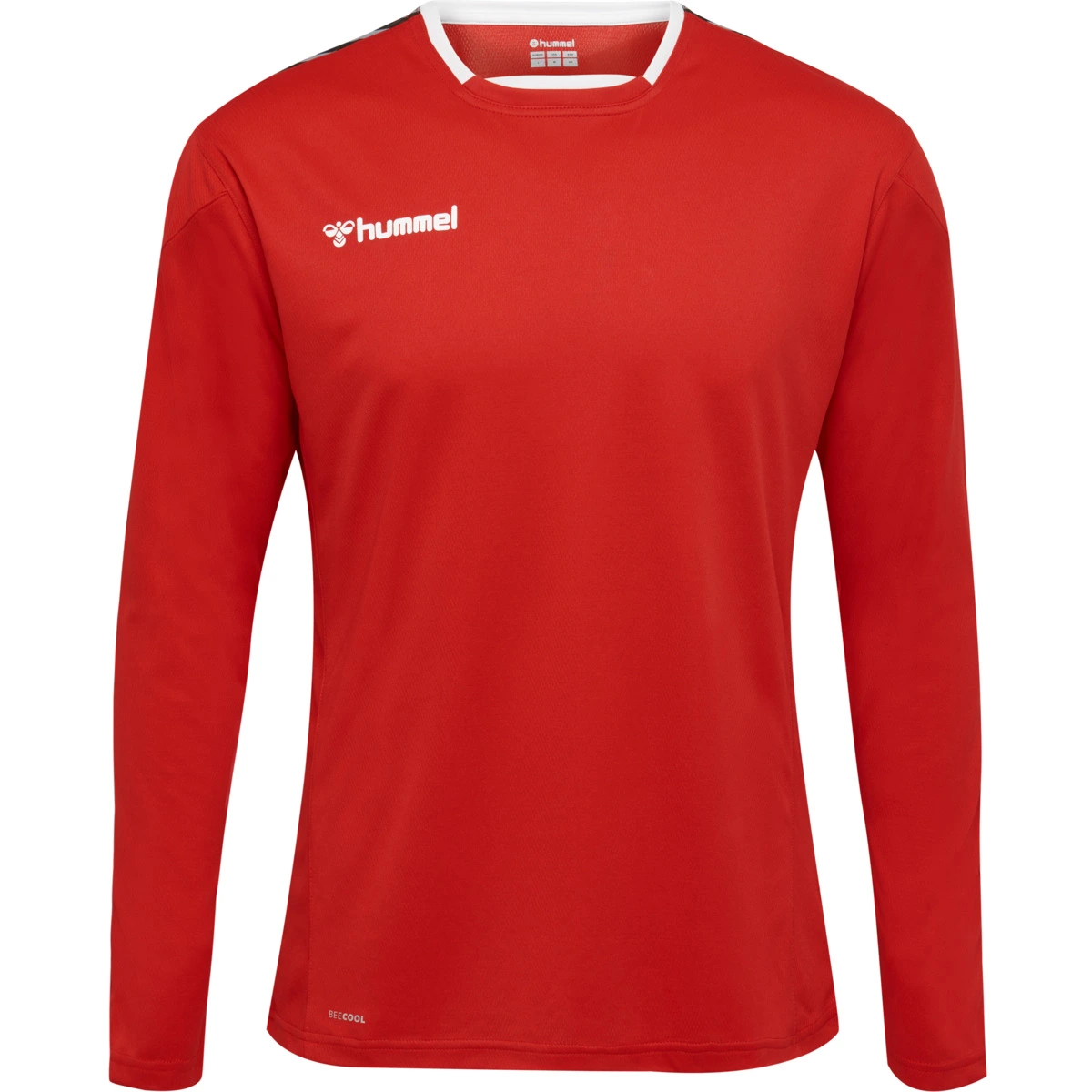HUMMEL Herren_Shirt_AUTHENTIC_POLY_JERSEY_L_S 204922 3062 TRUE RED