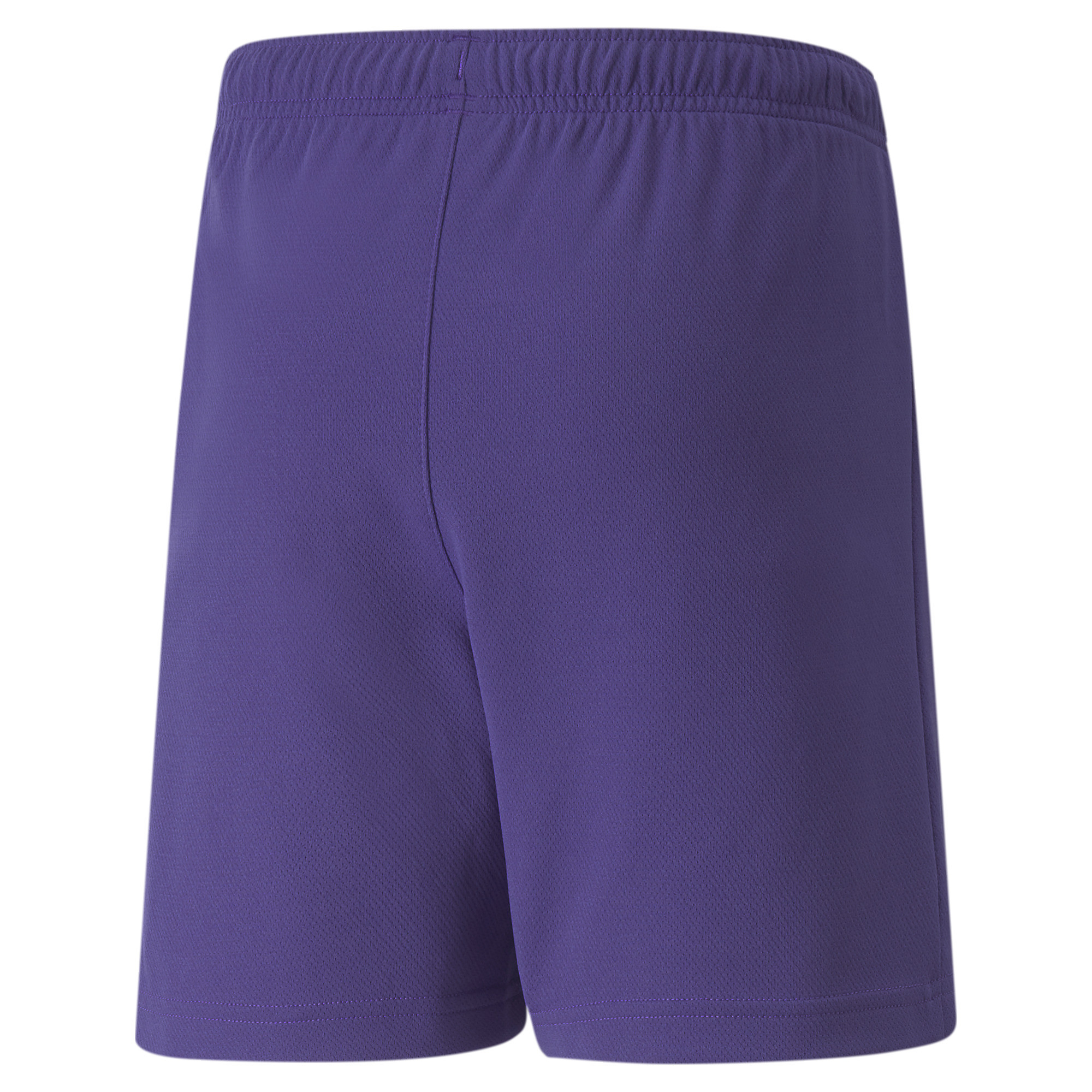 PUMA teamRISE_Short_Jr 704943 010 PRISM VIOLET-PUMA WHITE