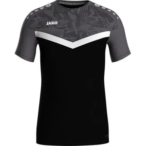 JAKO Kinder_Shirt_T_Shirt_Iconic A4T027JU6124K 801 schwarz/anthrazit