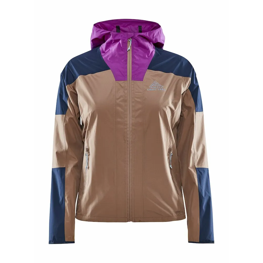 CRAFT PRO_Trail_Hydro_Jacket_W 1912448 698224 TIDE-SEPIA