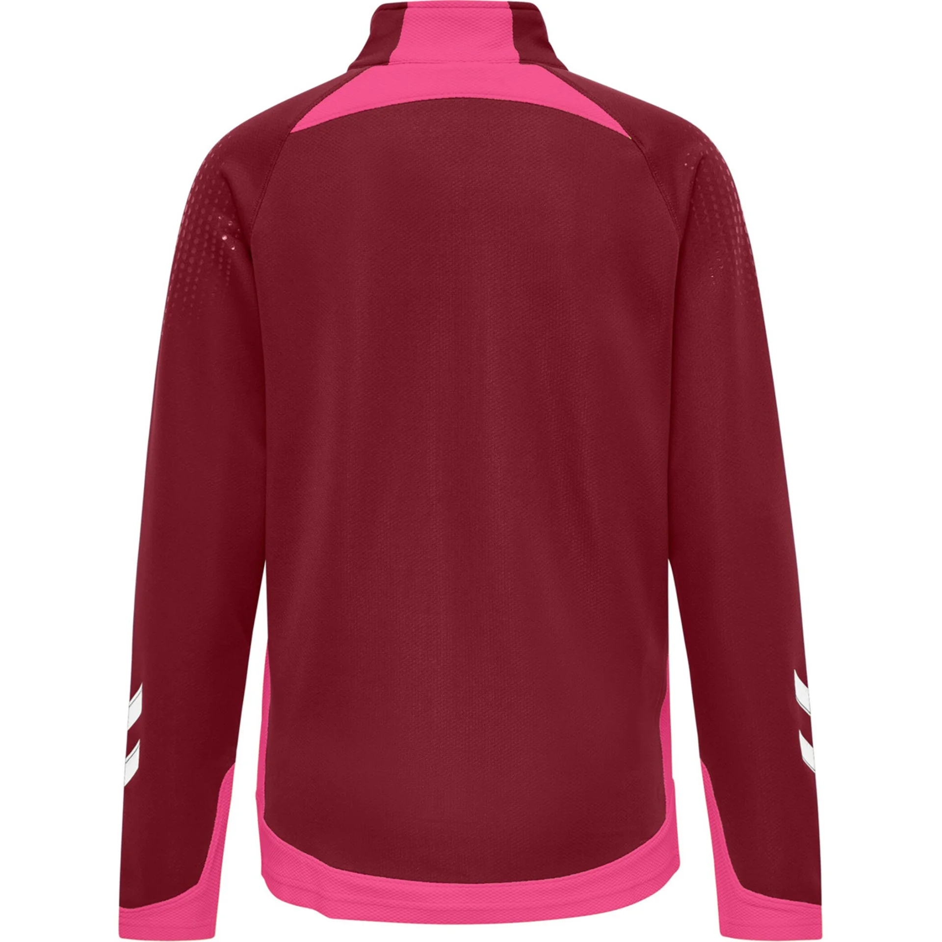 HUMMEL HUMMEL_Damen_Sweatshirt_hml_LEAD_WOMEN_POLY_ZIP 211854 3584 BIKING RED