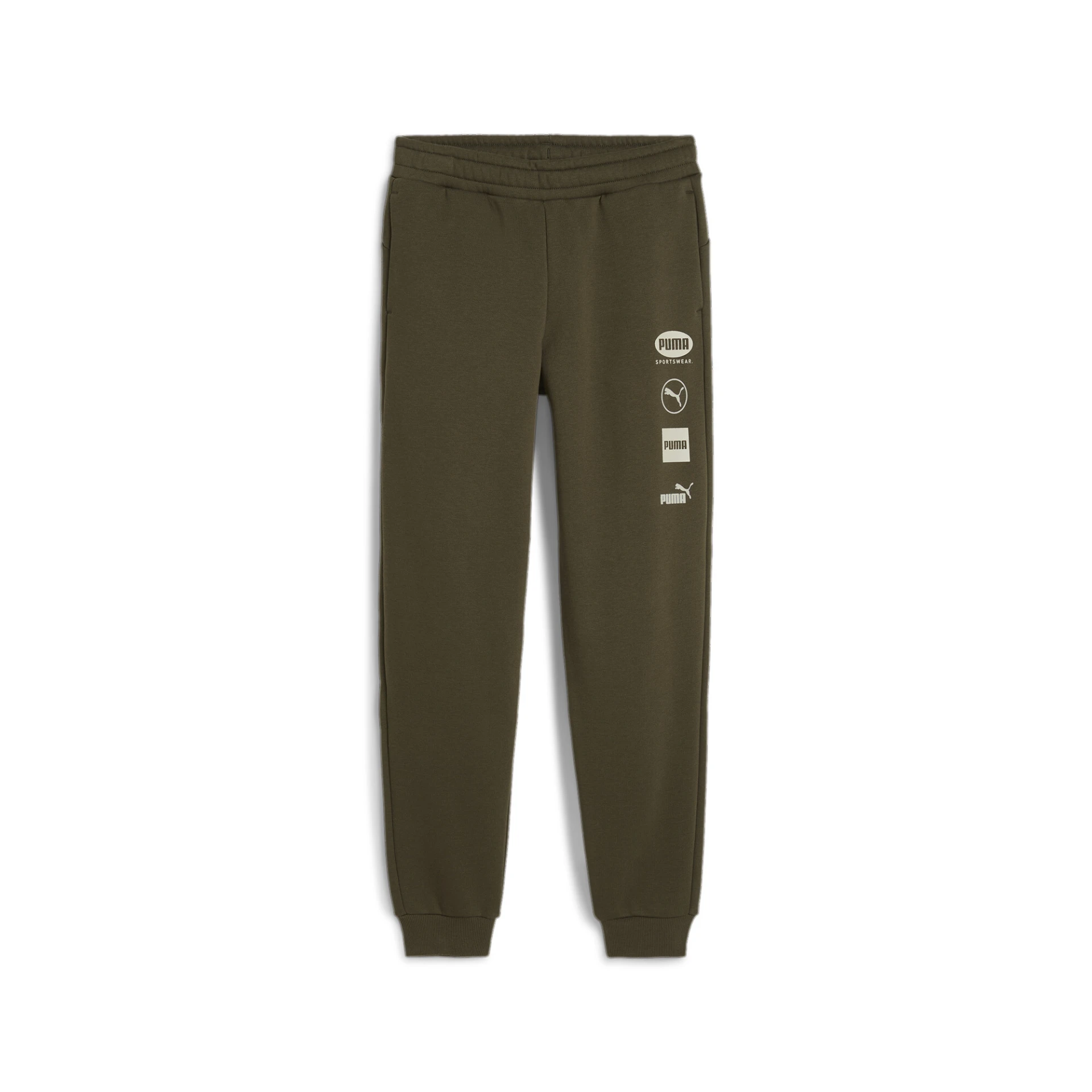 PUMA POWER_Graphic_Sweatpants_FL_cl_B 681860 070 Dark Olive