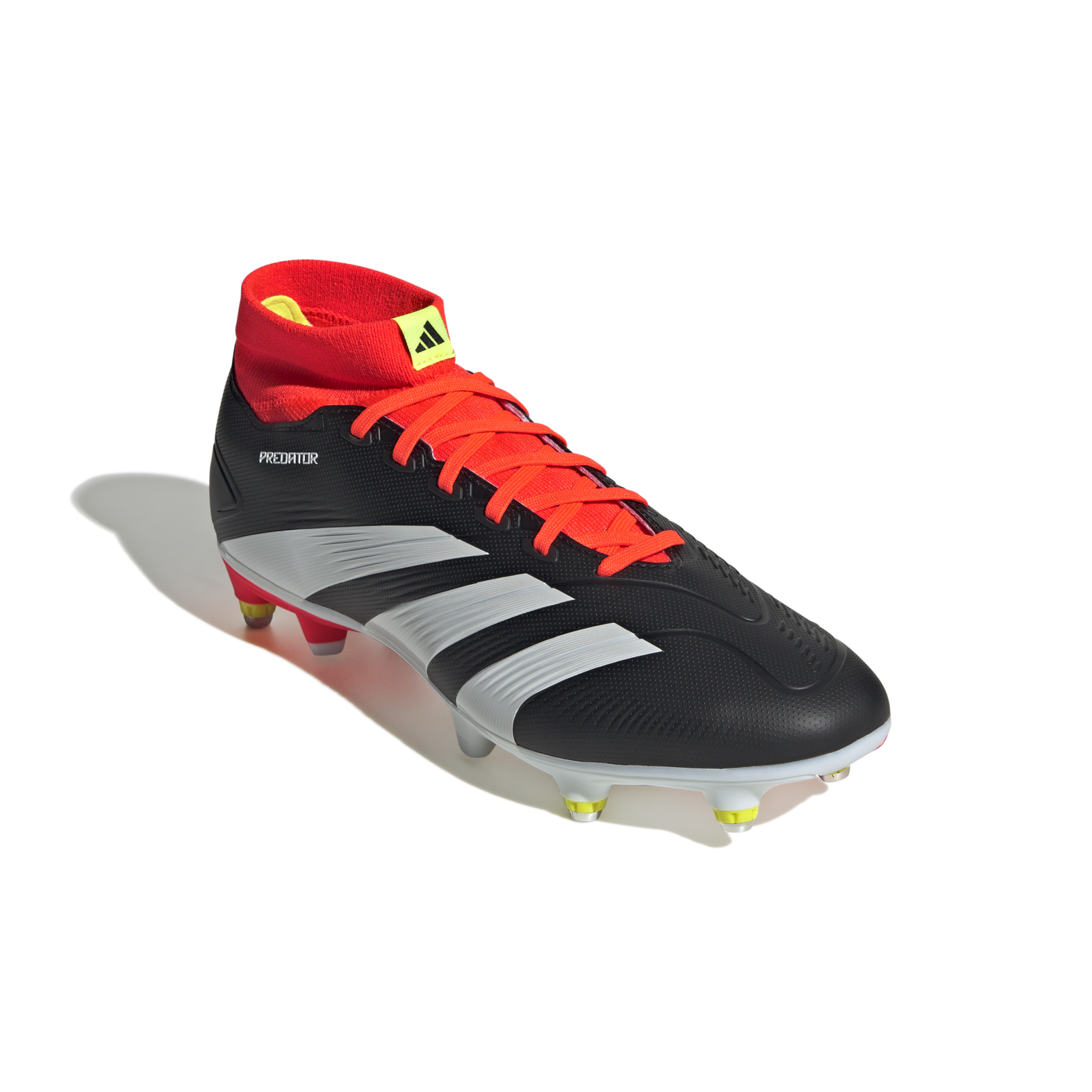 ADIDAS PREDATOR_LEAGUE_SOCK_SG IG7741 000 CBLACK/FTWWHT/SOLRED