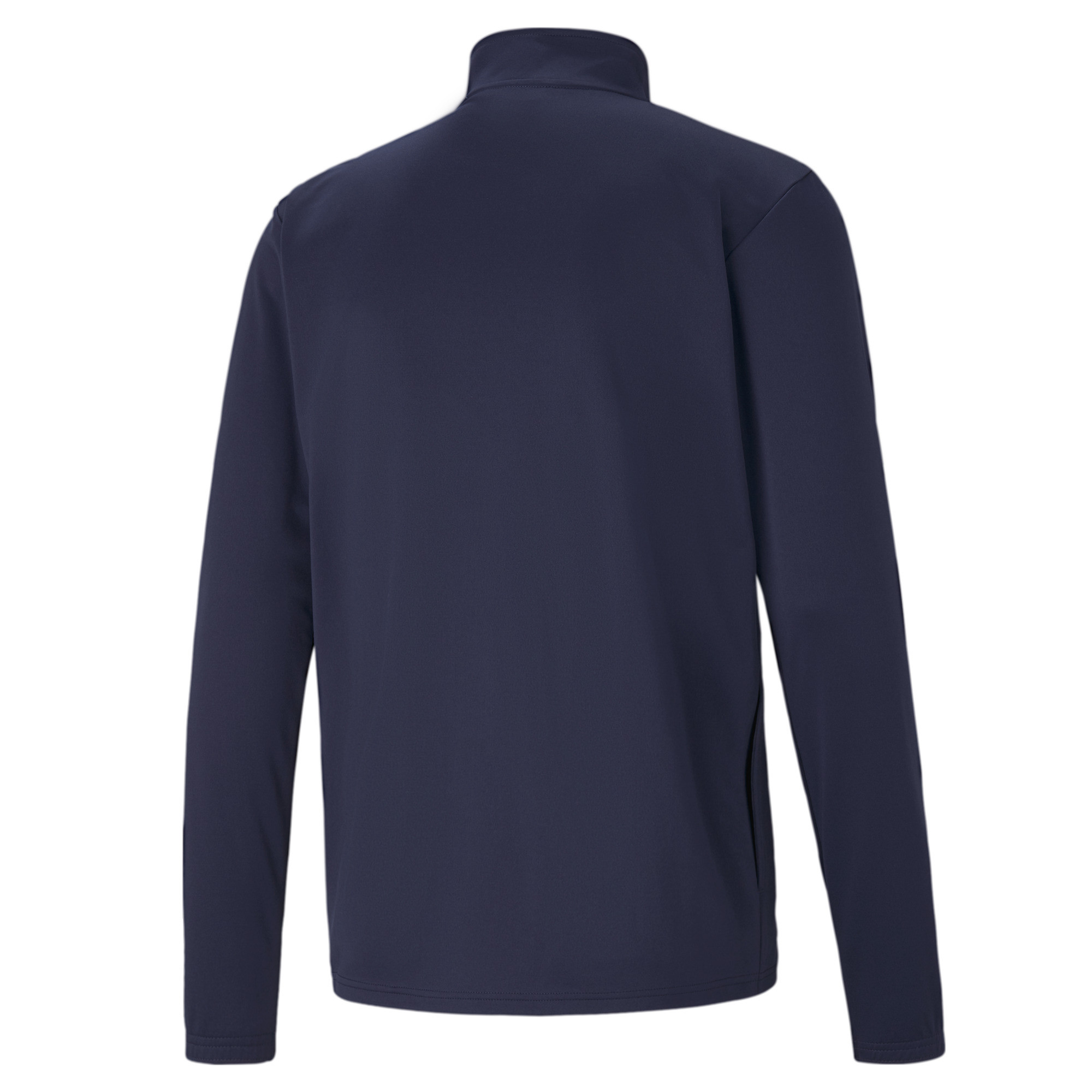 PUMA teamRISE_Training_Poly_Jacket 657392 006 PEACOAT-PUMA WHITE