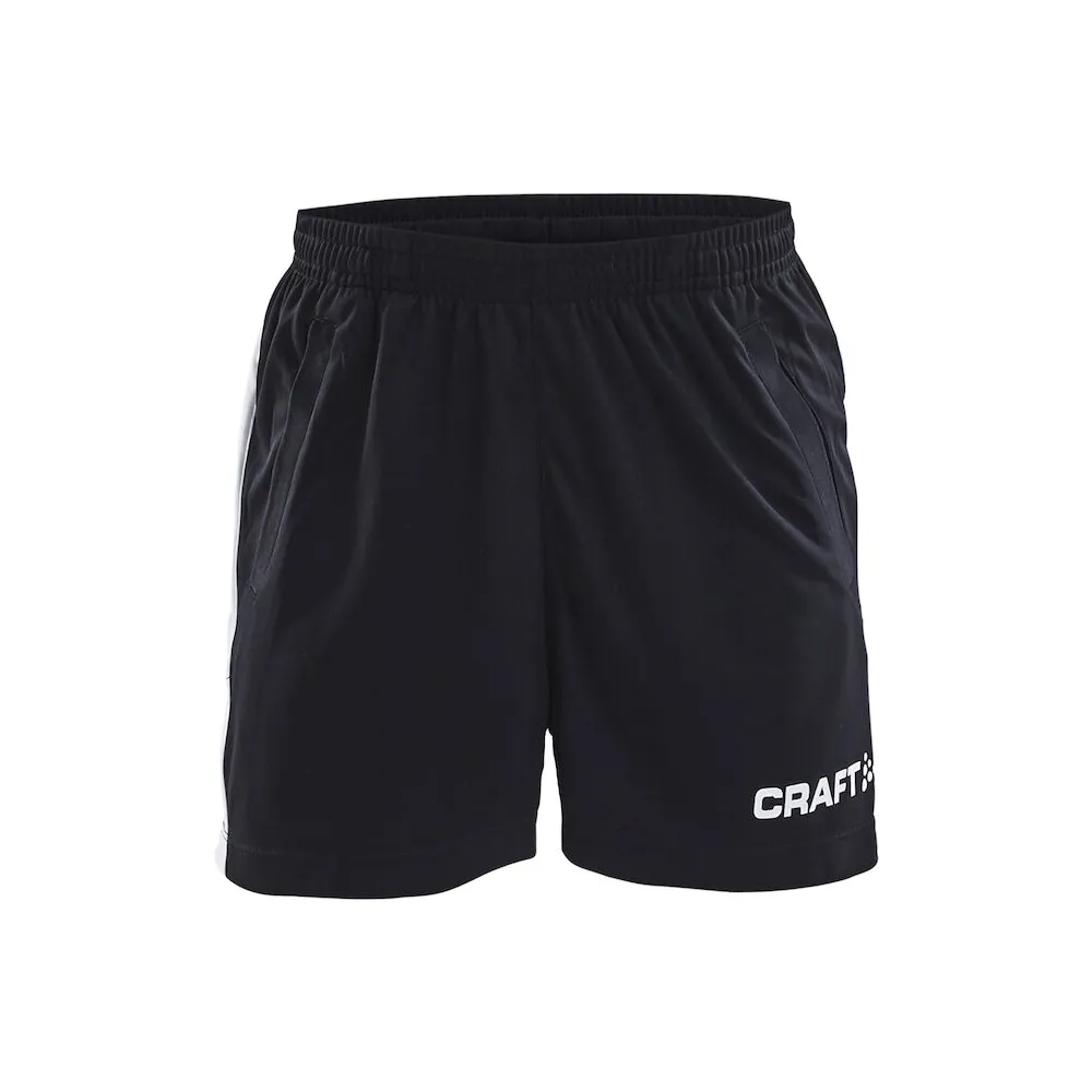 CRAFT Progress_Practise_Shorts_Jr 1905638 9900 BLACK/WHITE