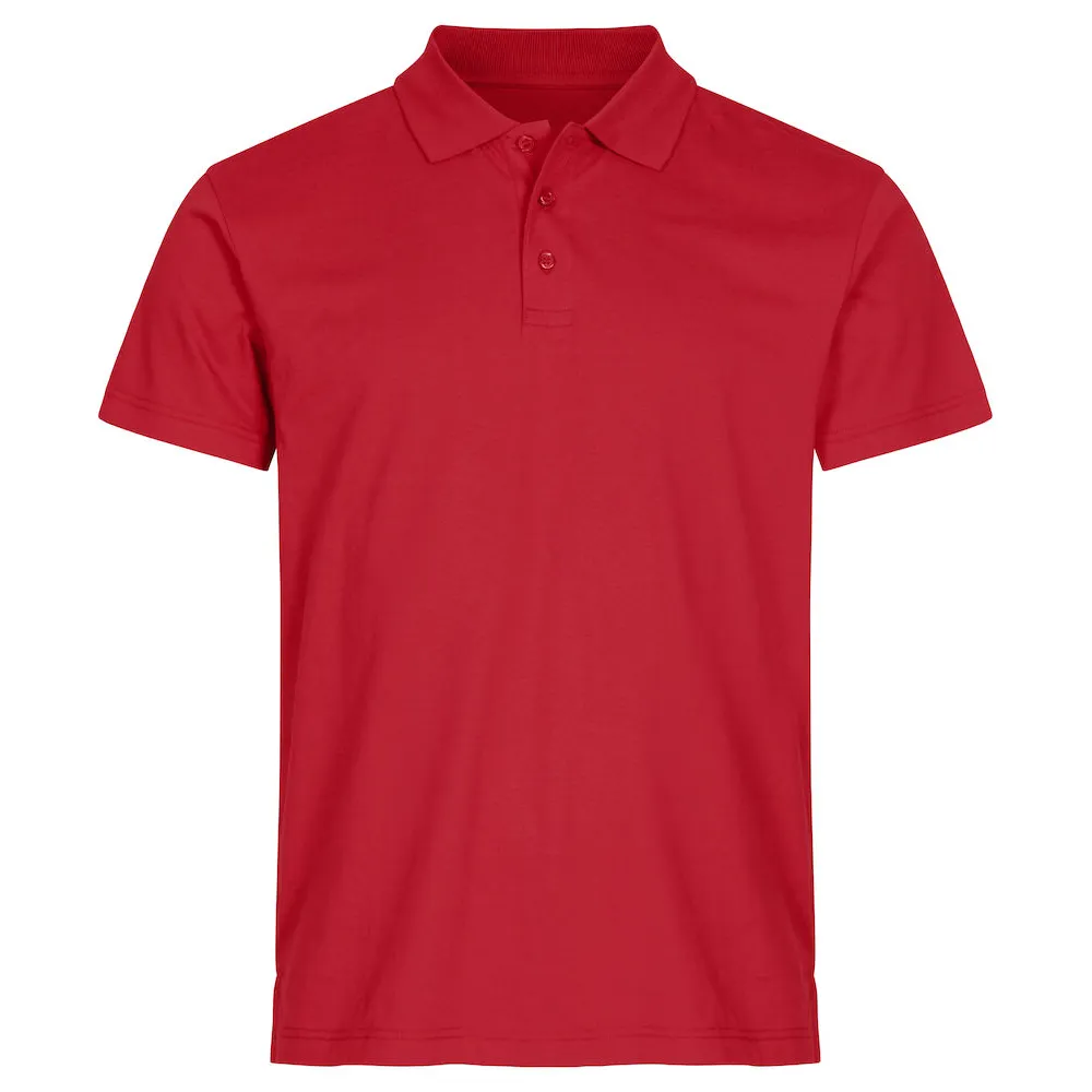 CLIQUE Single_Jersey_Polo 028280 35 rot