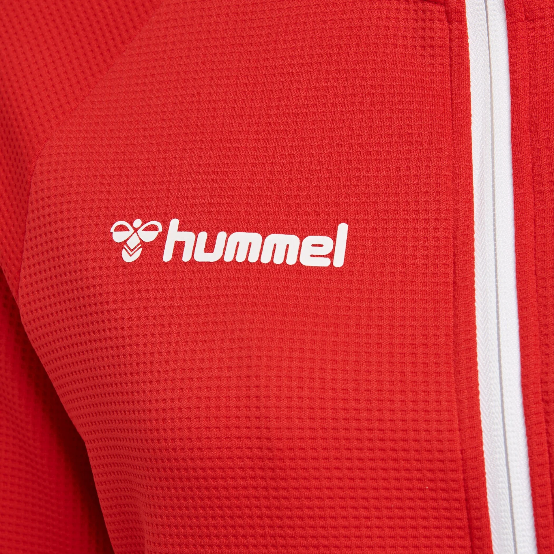 HUMMEL Damen_Sweatshirt_AUTHENTIC_POLY_ZIP 205368 3062 TRUE RED