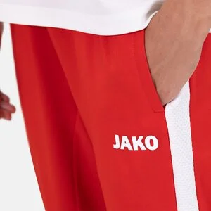 JAKO Damen_Sporthose_Freizeithose_Power A4T023DA6523D 105 rot/weiß