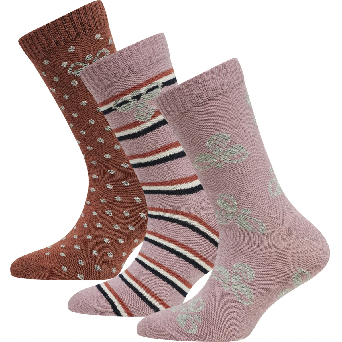 HUMMEL HUMMEL_Kinder_hmlALFIE_SOCK_3_PACK 214549 6113 COPPER BROWN