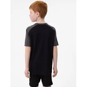 JAKO Kinder_Shirt_T_Shirt_Iconic A4T027JU6124K 801 schwarz/anthrazit