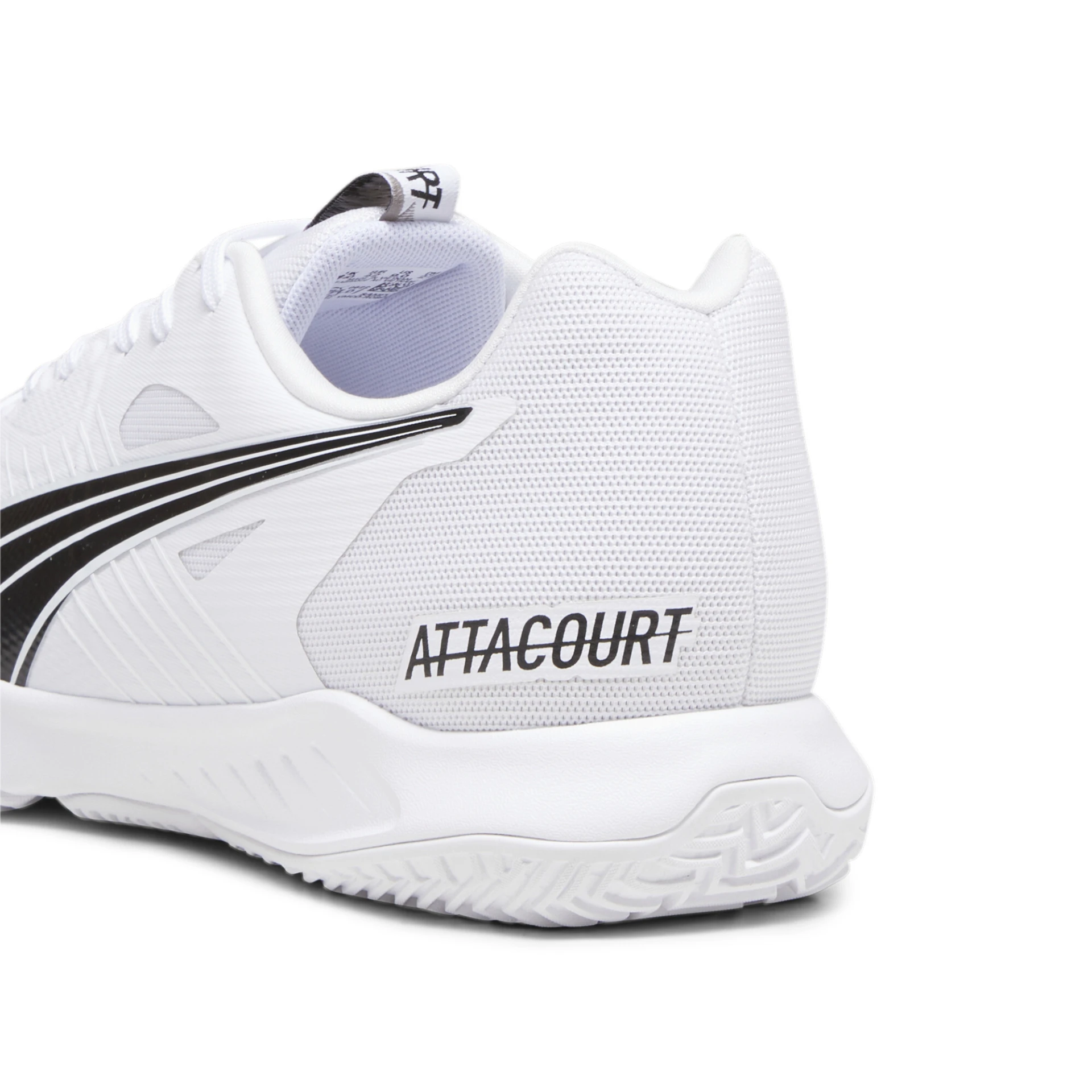 PUMA Attacourt 107339 001 PUMA WHITE-PUMA BLACK-CONC