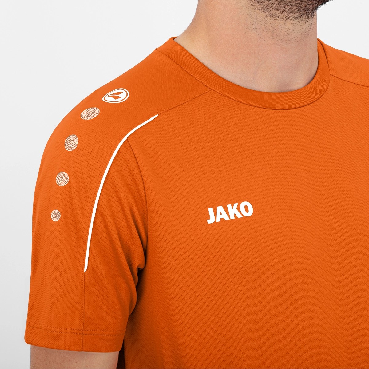 JAKO Herren_T_Shirt_Classico 6150 19 neonorange