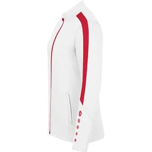 JAKO Damen_Sportanzug_Polyesterjacke_Power A4T023DA9323D 004 weiß/rot