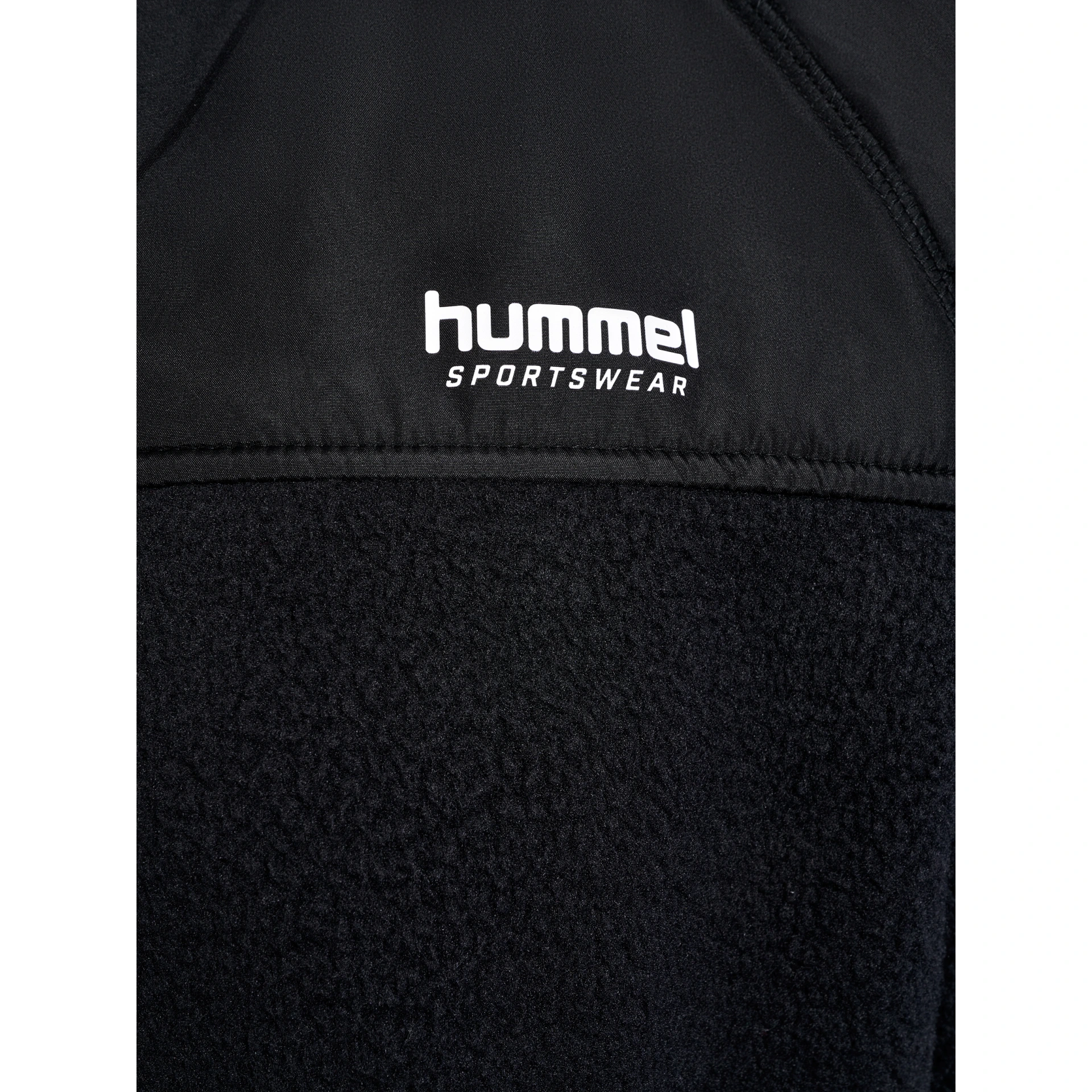 HUMMEL hmlLGC_MALIKAT_FLEECE_JACKET 221422 2001 BLACK