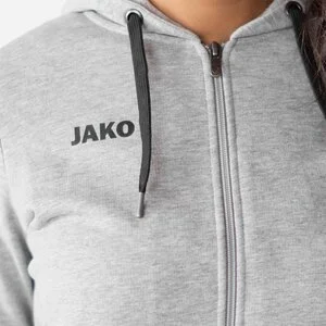 JAKO Damen_Kapuzenjacke_Base A4T023DA6865D 41 hellgrau meliert