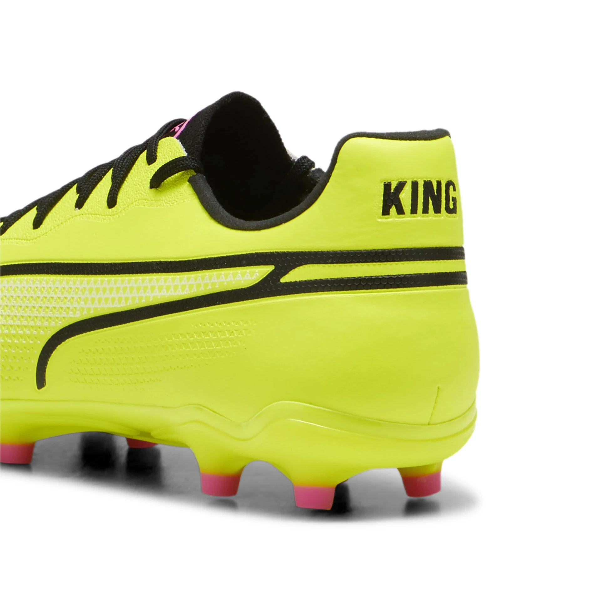 PUMA KING_PRO_FG_AG 107566 005 ELECTRIC LIME-PUMA BLACK-P