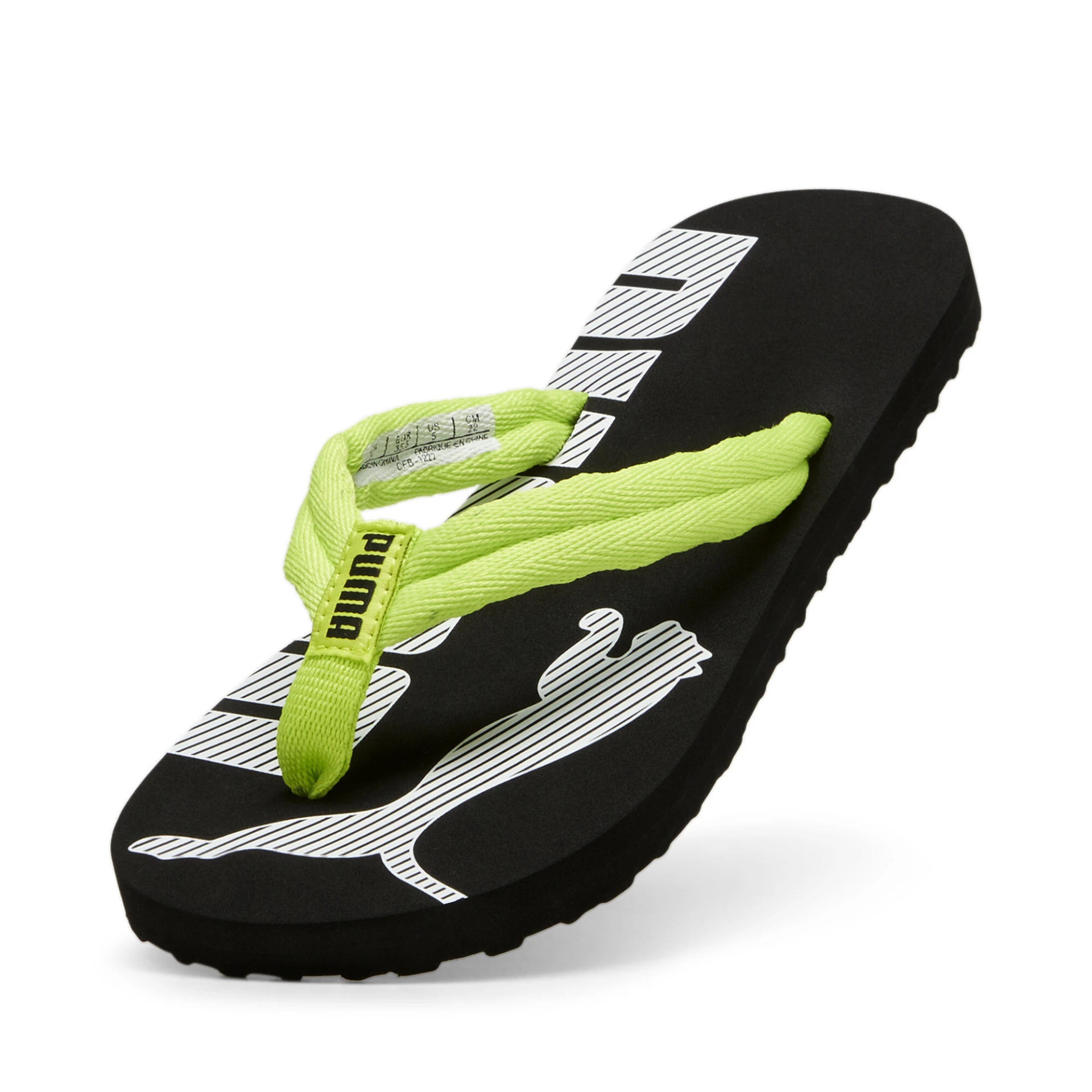 PUMA Epic_Flip_v2_Jr 360288 046 LIME POW-PUMA BLACK-PUMA W